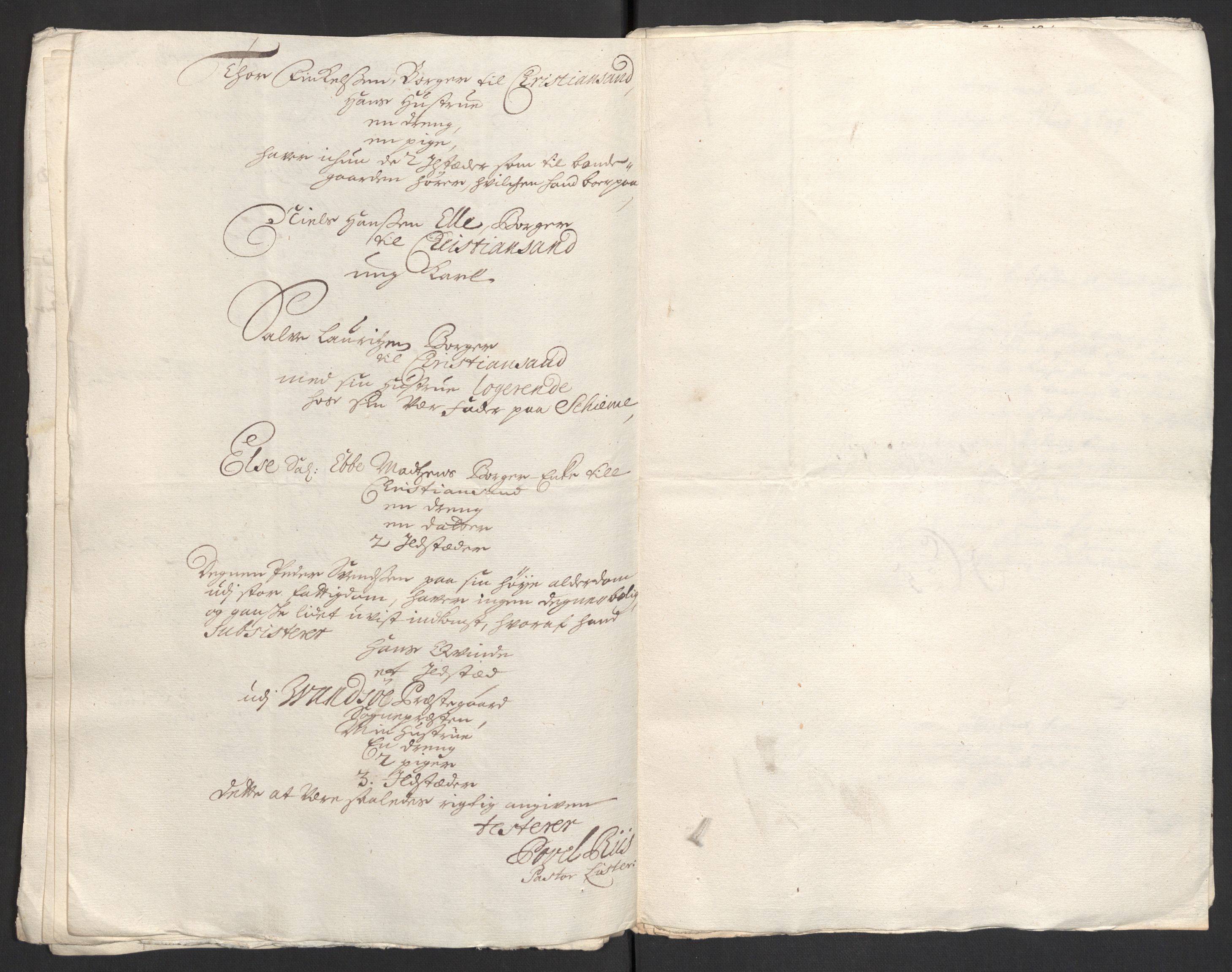 Rentekammeret inntil 1814, Reviderte regnskaper, Fogderegnskap, AV/RA-EA-4092/R43/L2548: Fogderegnskap Lista og Mandal, 1700, p. 90