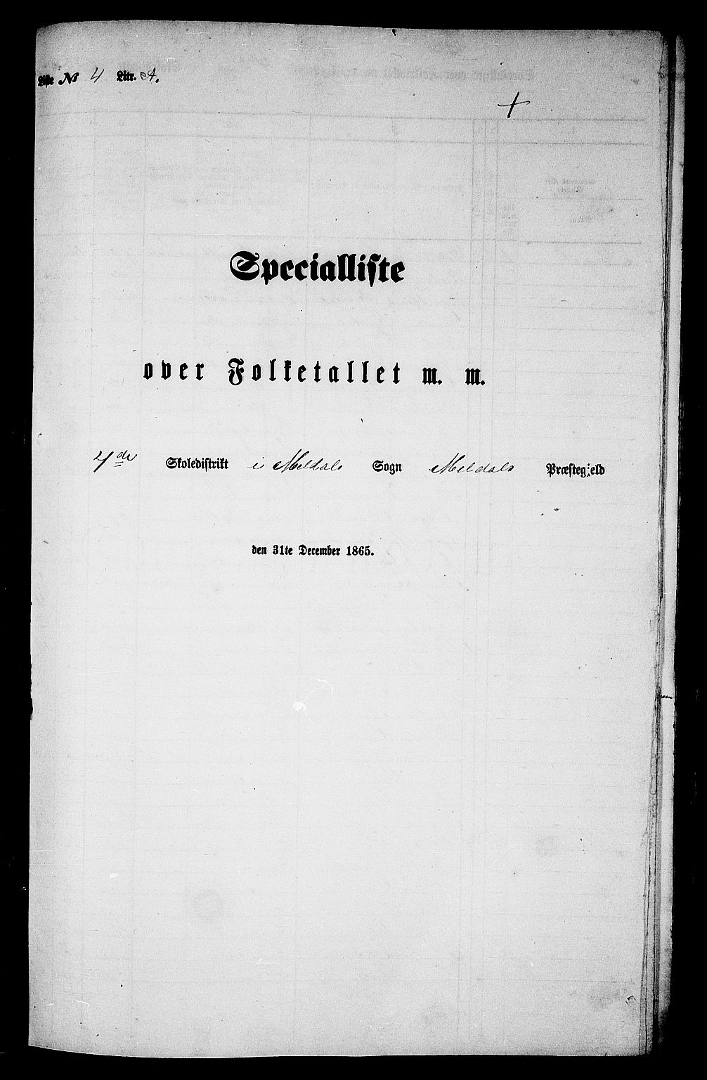 RA, 1865 census for Meldal, 1865, p. 90