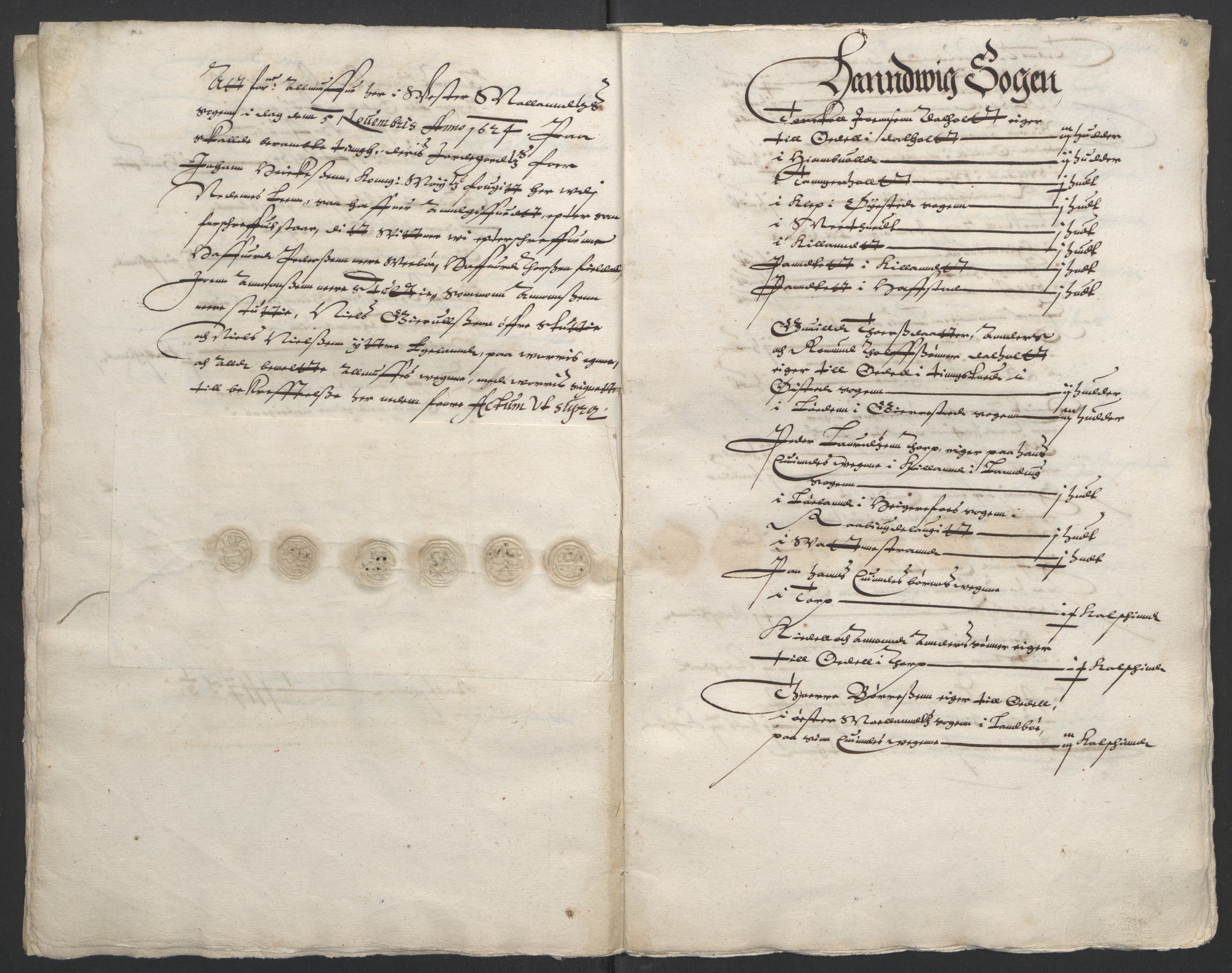 Stattholderembetet 1572-1771, AV/RA-EA-2870/Ek/L0010/0001: Jordebøker til utlikning av rosstjeneste 1624-1626: / Odelsjordebøker for Agdesiden len, 1624, p. 18