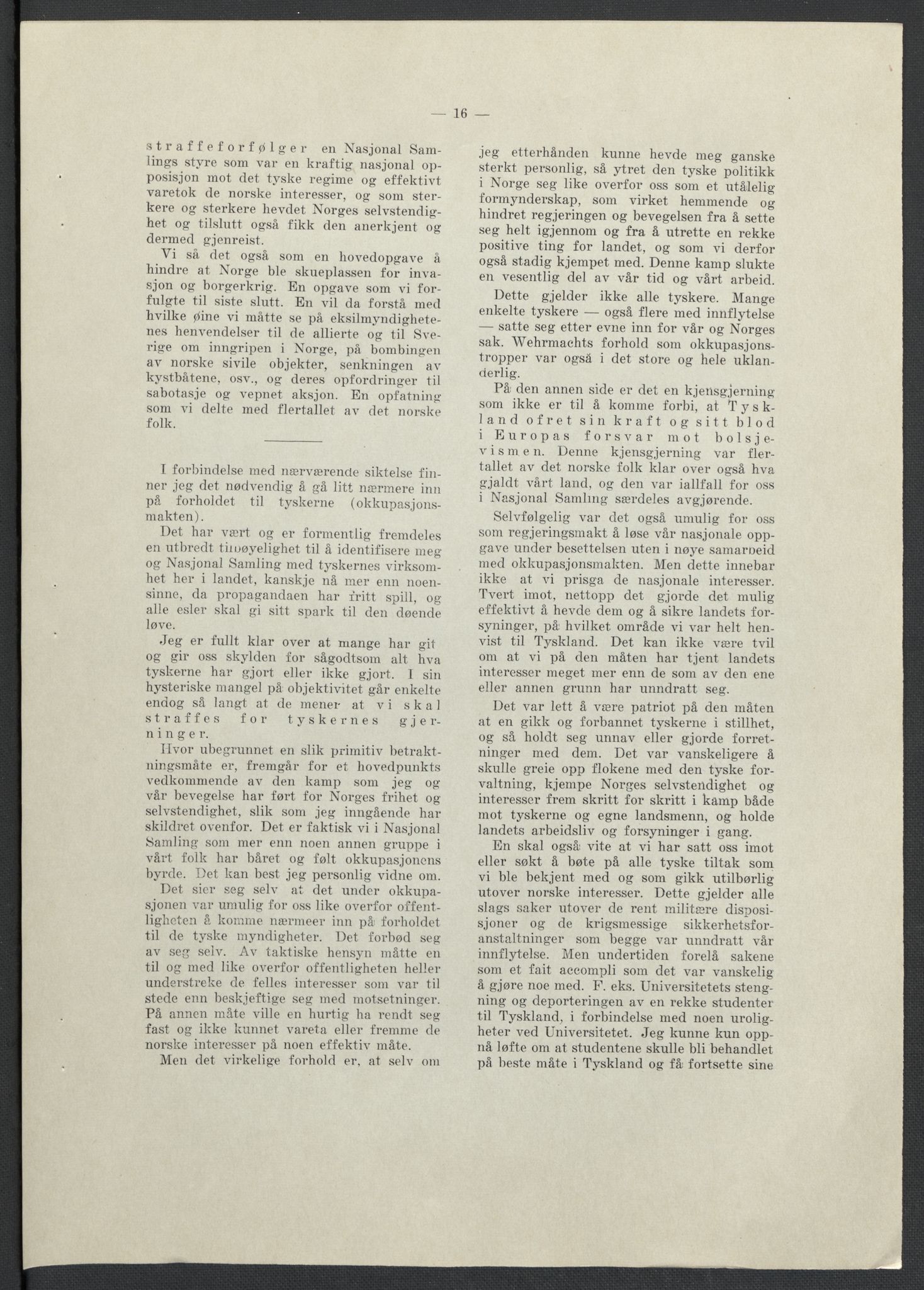 Landssvikarkivet, Oslo politikammer, AV/RA-S-3138-01/D/Da/L0003: Dnr. 29, 1945, p. 3396