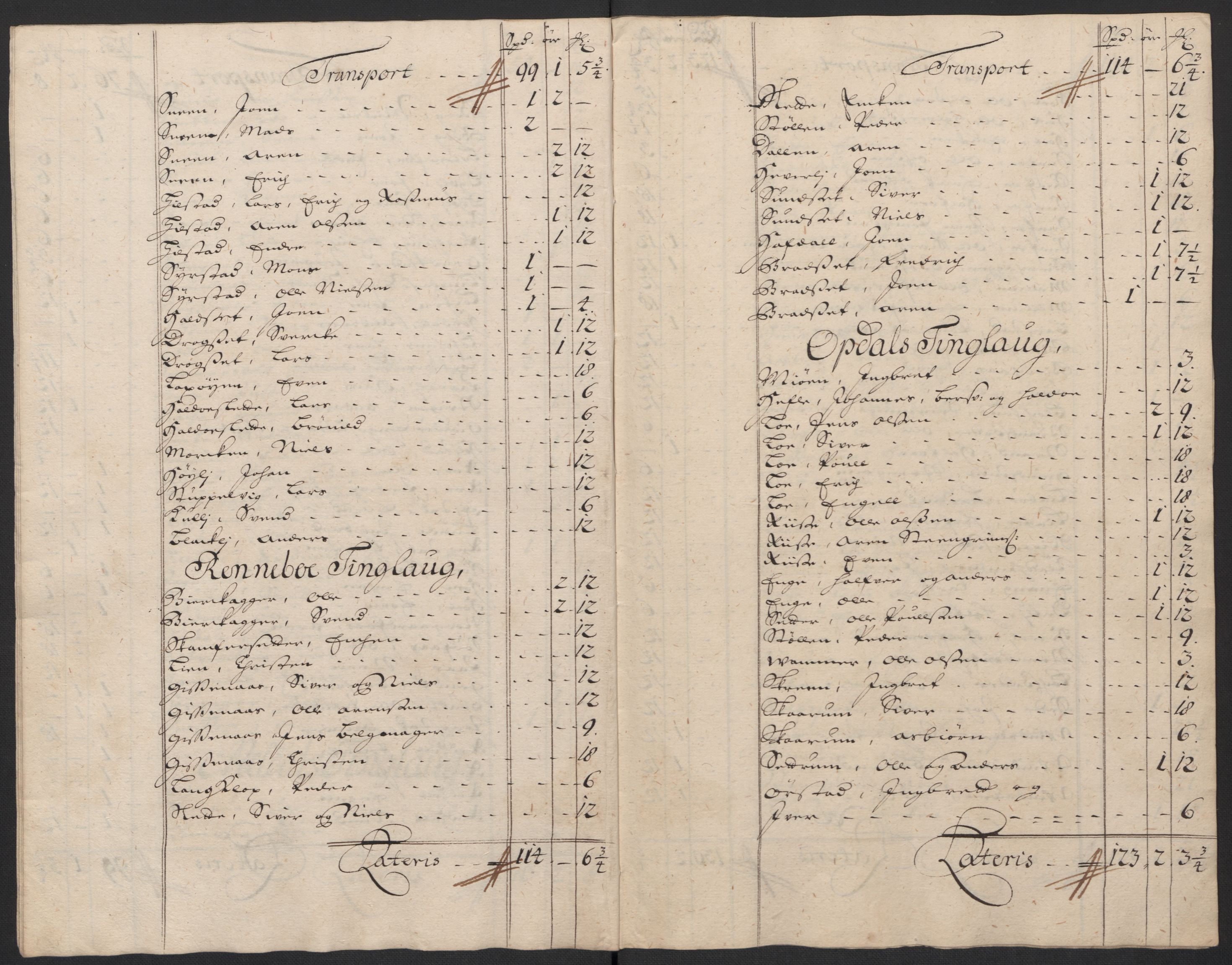 Rentekammeret inntil 1814, Reviderte regnskaper, Fogderegnskap, AV/RA-EA-4092/R60/L3955: Fogderegnskap Orkdal og Gauldal, 1705, p. 226