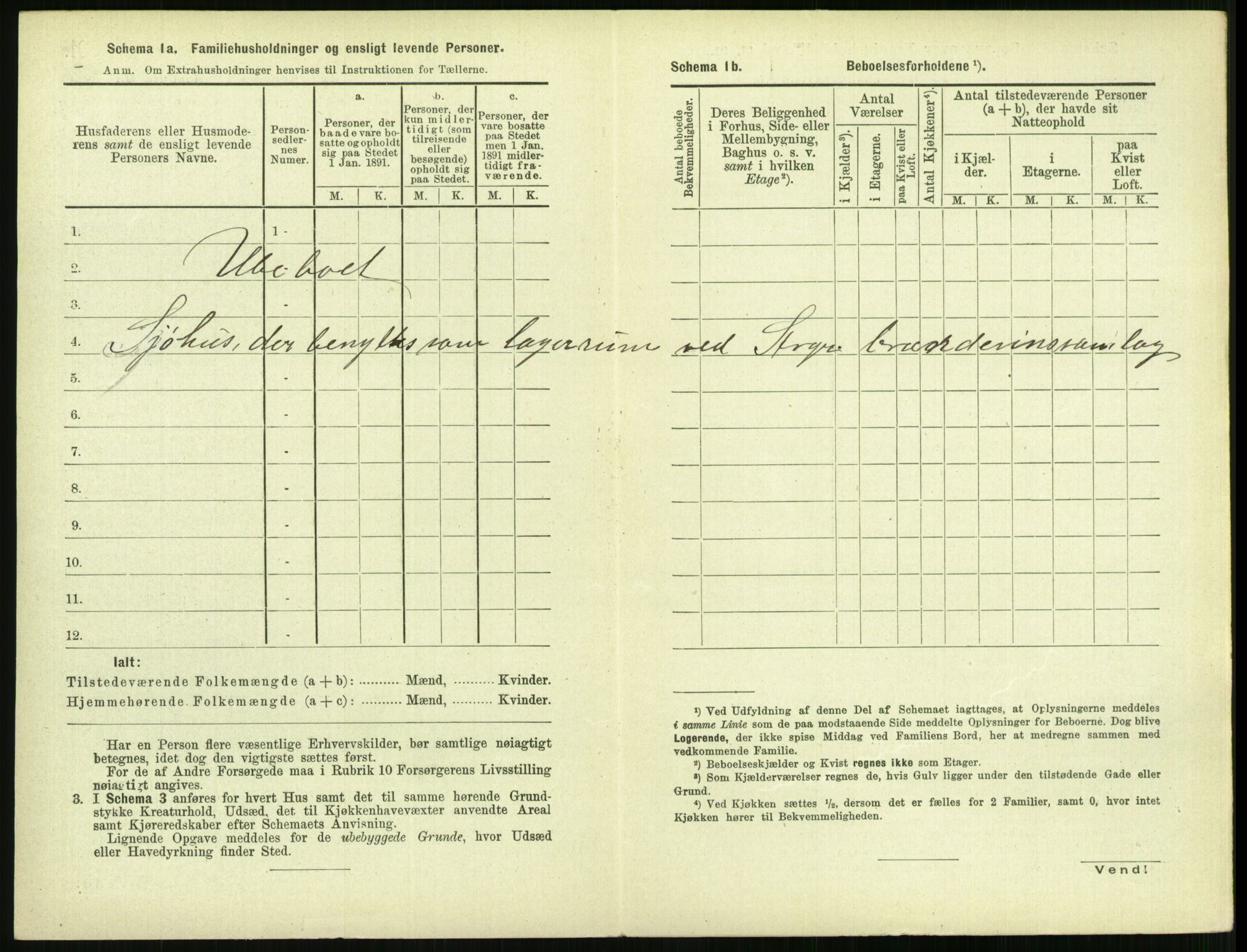 RA, 1891 census for 1103 Stavanger, 1891, p. 2344