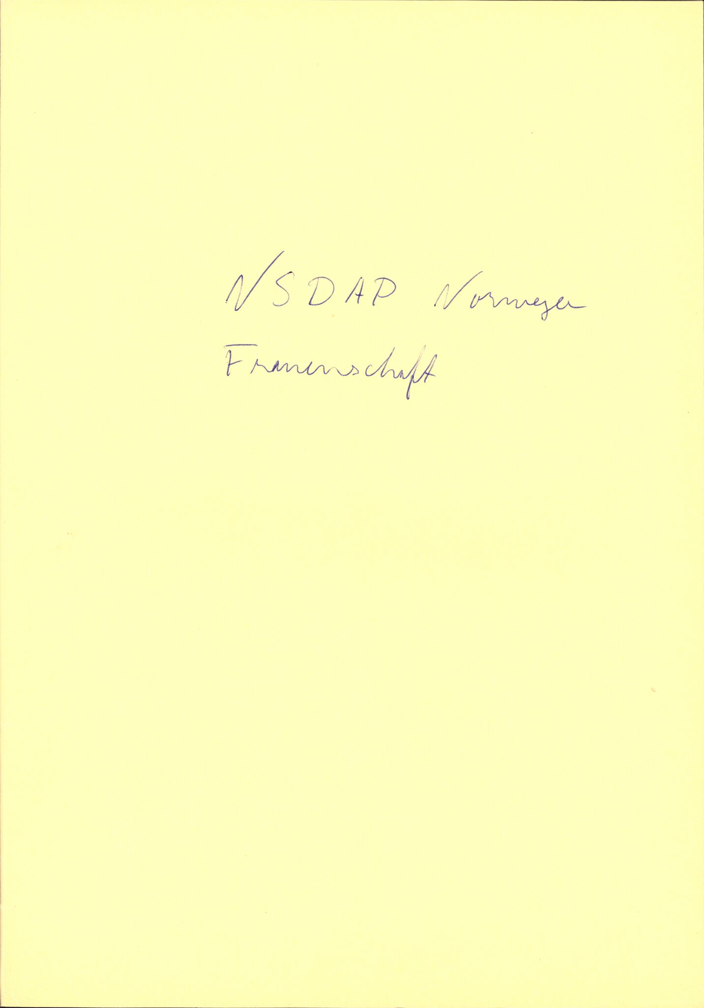 Forsvarets Overkommando. 2 kontor. Arkiv 11.4. Spredte tyske arkivsaker, AV/RA-RAFA-7031/D/Dar/Darb/L0015: Reichskommissariat - NSDAP in Norwegen, 1938-1945, p. 553