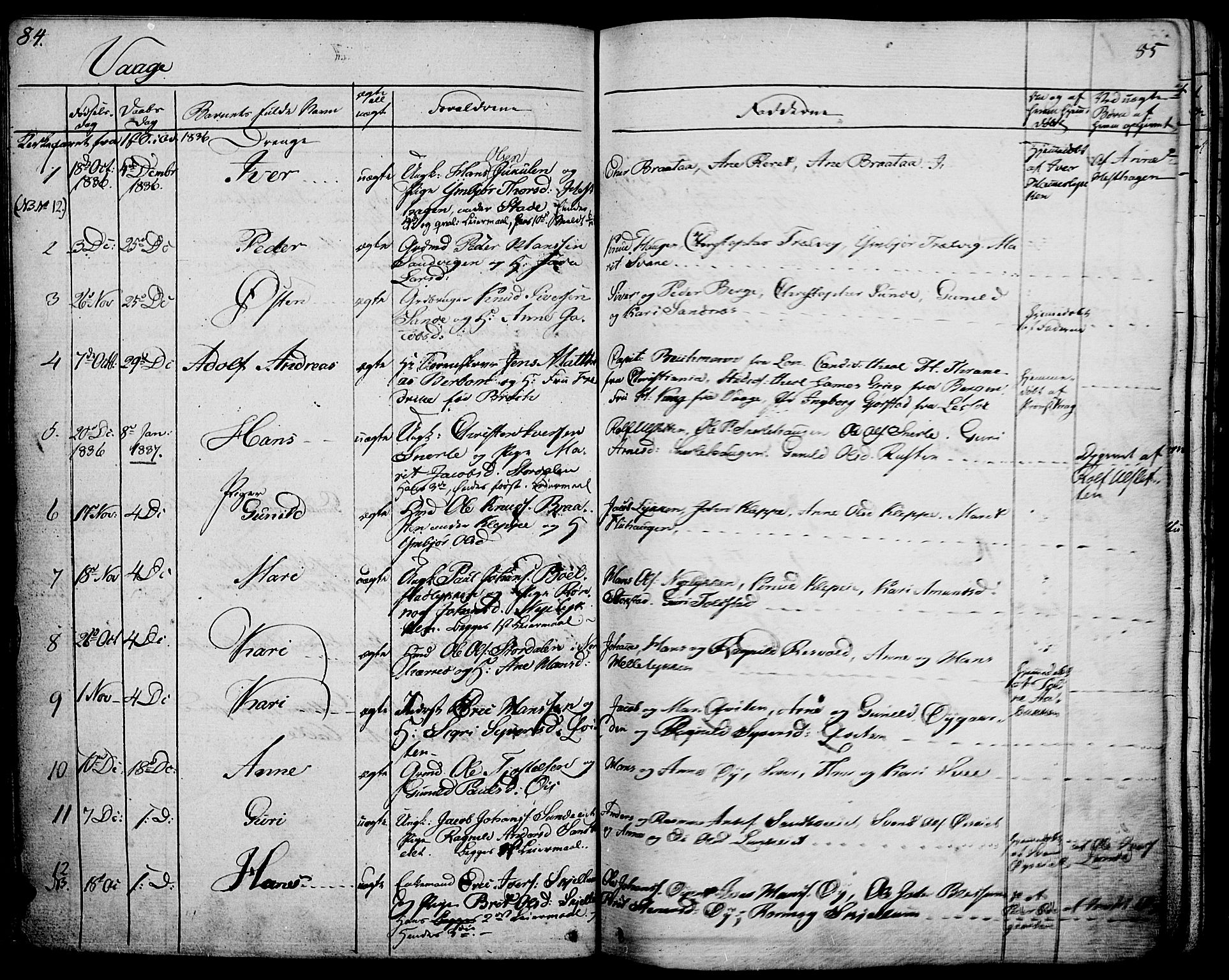 Vågå prestekontor, SAH/PREST-076/H/Ha/Haa/L0004: Parish register (official) no. 4 /1, 1827-1842, p. 84