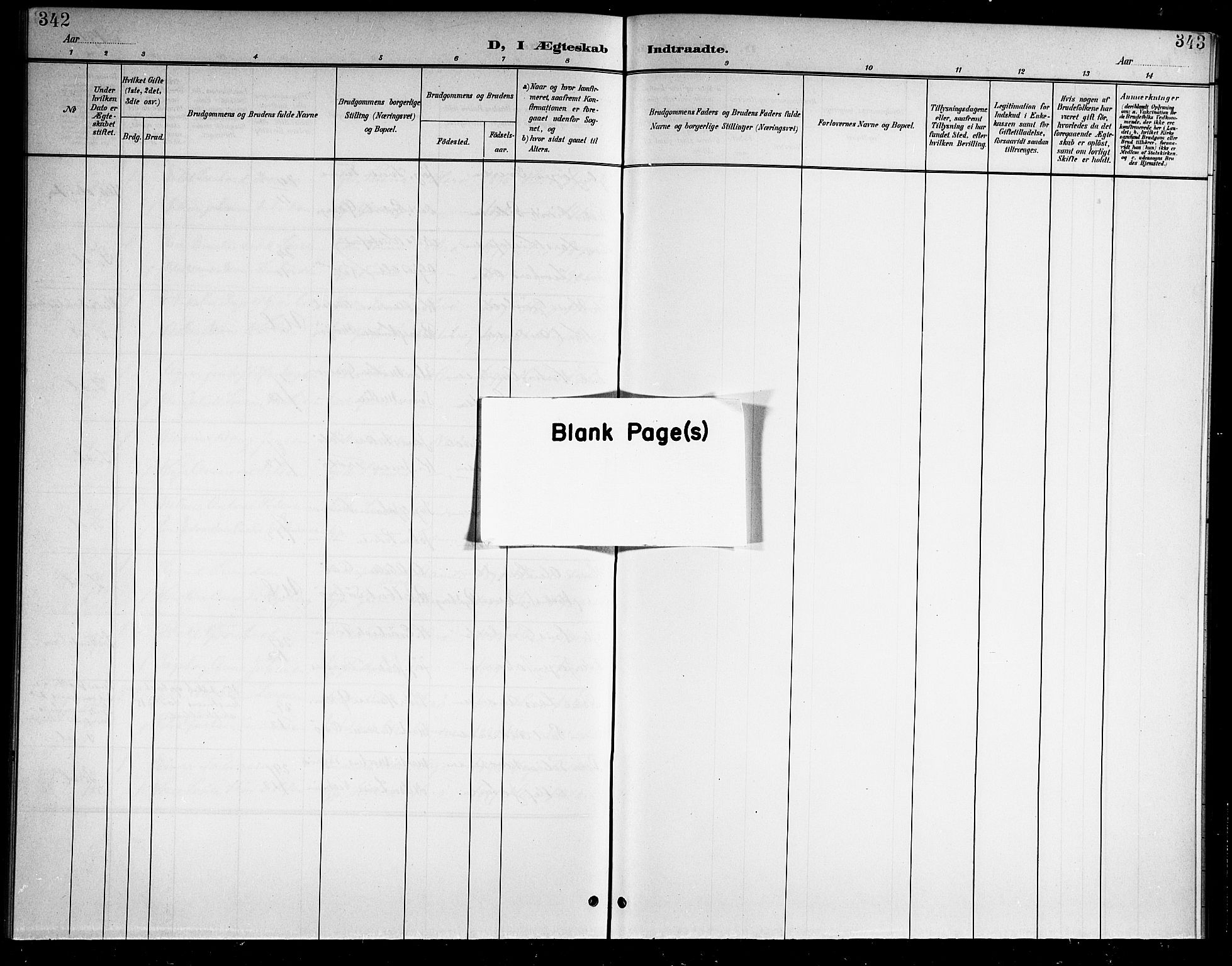 Ministerialprotokoller, klokkerbøker og fødselsregistre - Nordland, AV/SAT-A-1459/834/L0516: Parish register (copy) no. 834C06, 1902-1918, p. 342-343