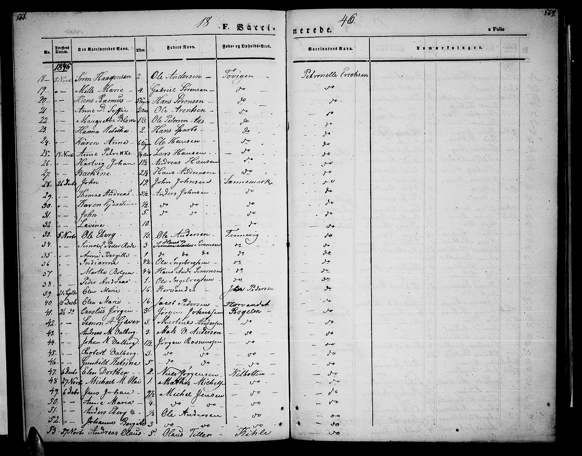 Trondenes sokneprestkontor, SATØ/S-1319/H/Hb/L0006klokker: Parish register (copy) no. 6, 1845-1855, p. 568-569