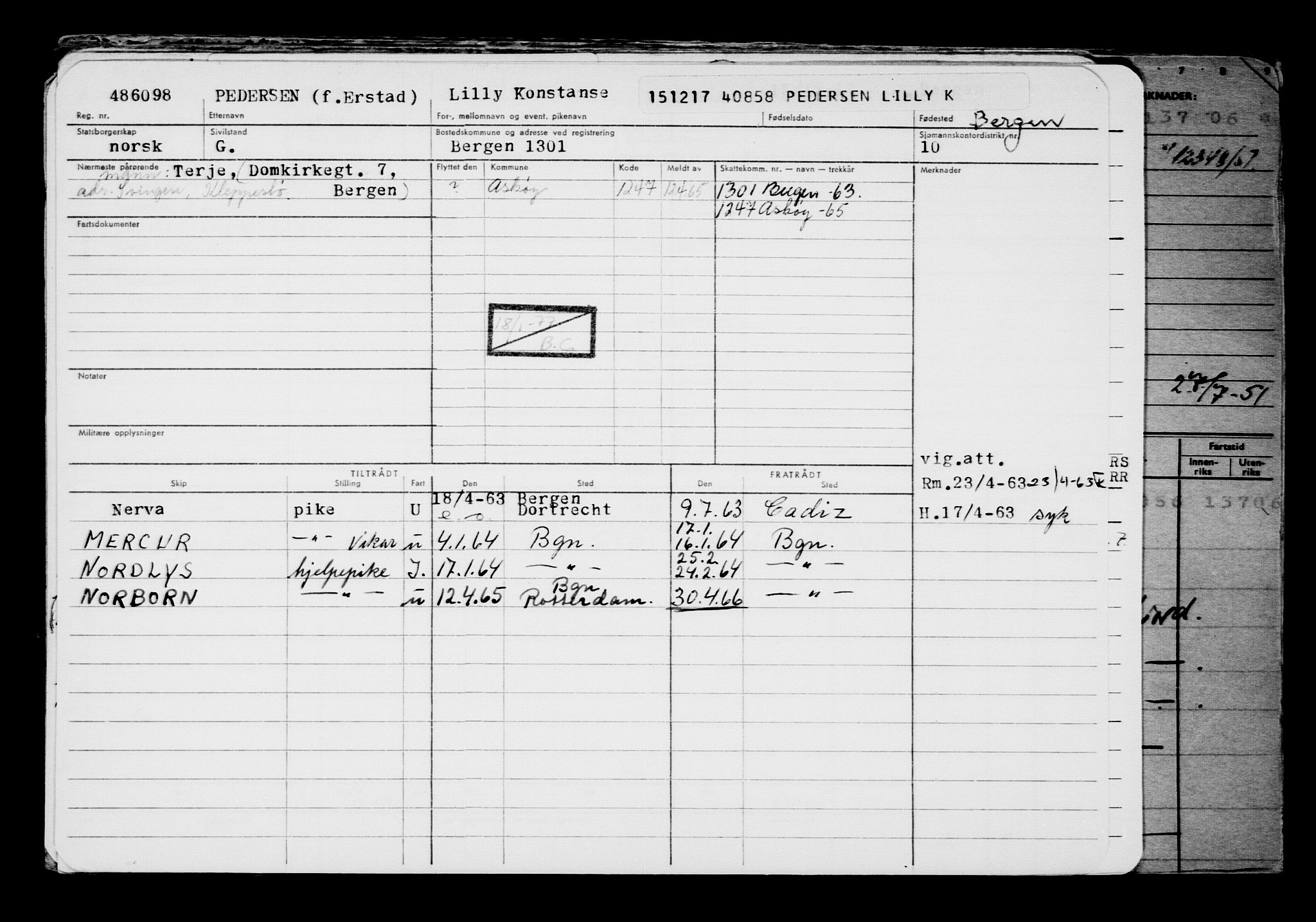 Direktoratet for sjømenn, AV/RA-S-3545/G/Gb/L0154: Hovedkort, 1917-1918, p. 21