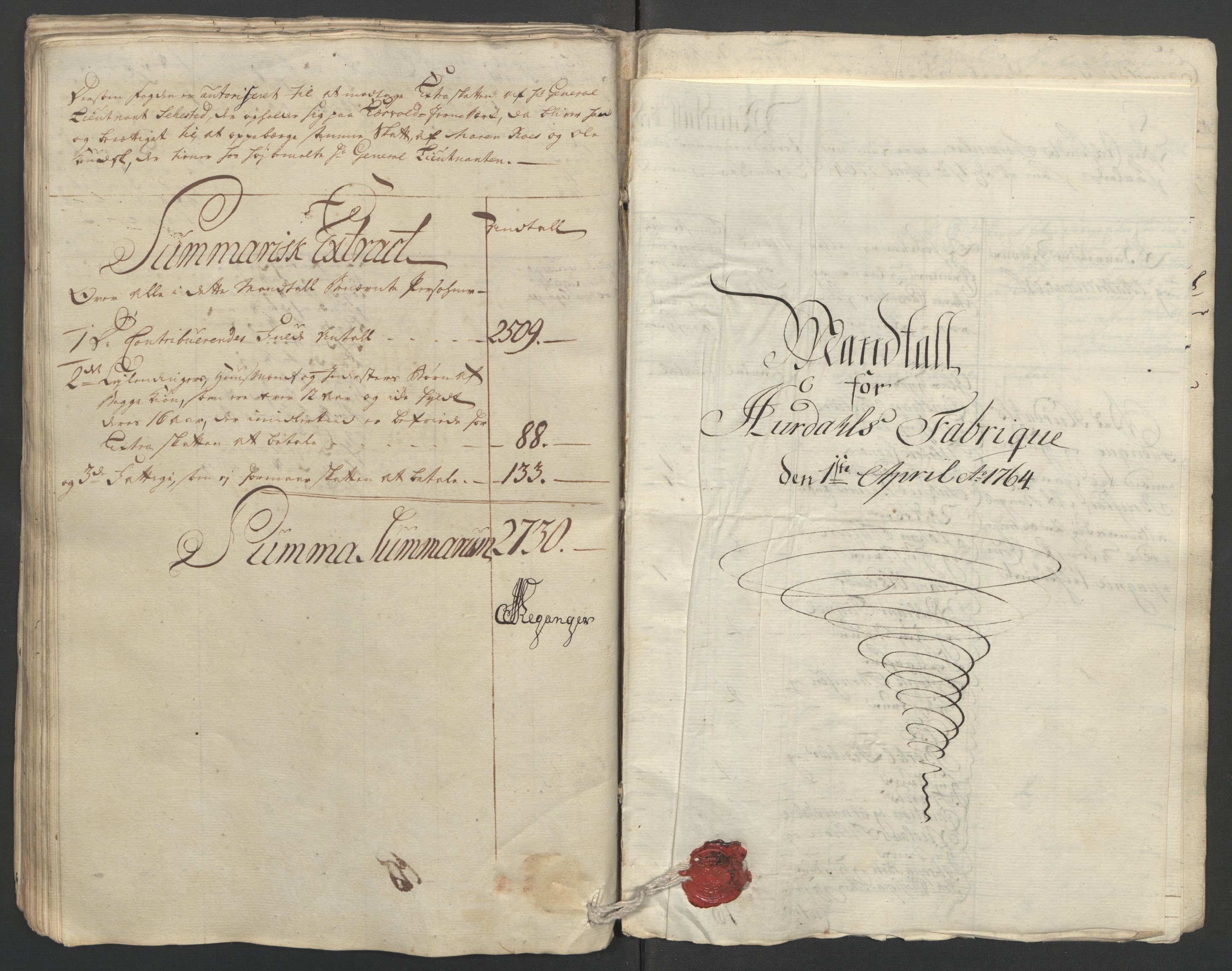 Rentekammeret inntil 1814, Reviderte regnskaper, Fogderegnskap, RA/EA-4092/R12/L0804: Ekstraskatten Øvre Romerike, 1764, p. 144