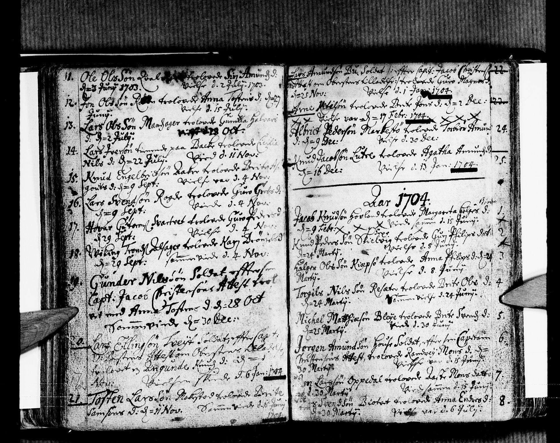 Ullensvang sokneprestembete, SAB/A-78701/H/Haa: Parish register (official) no. A 2, 1669-1732