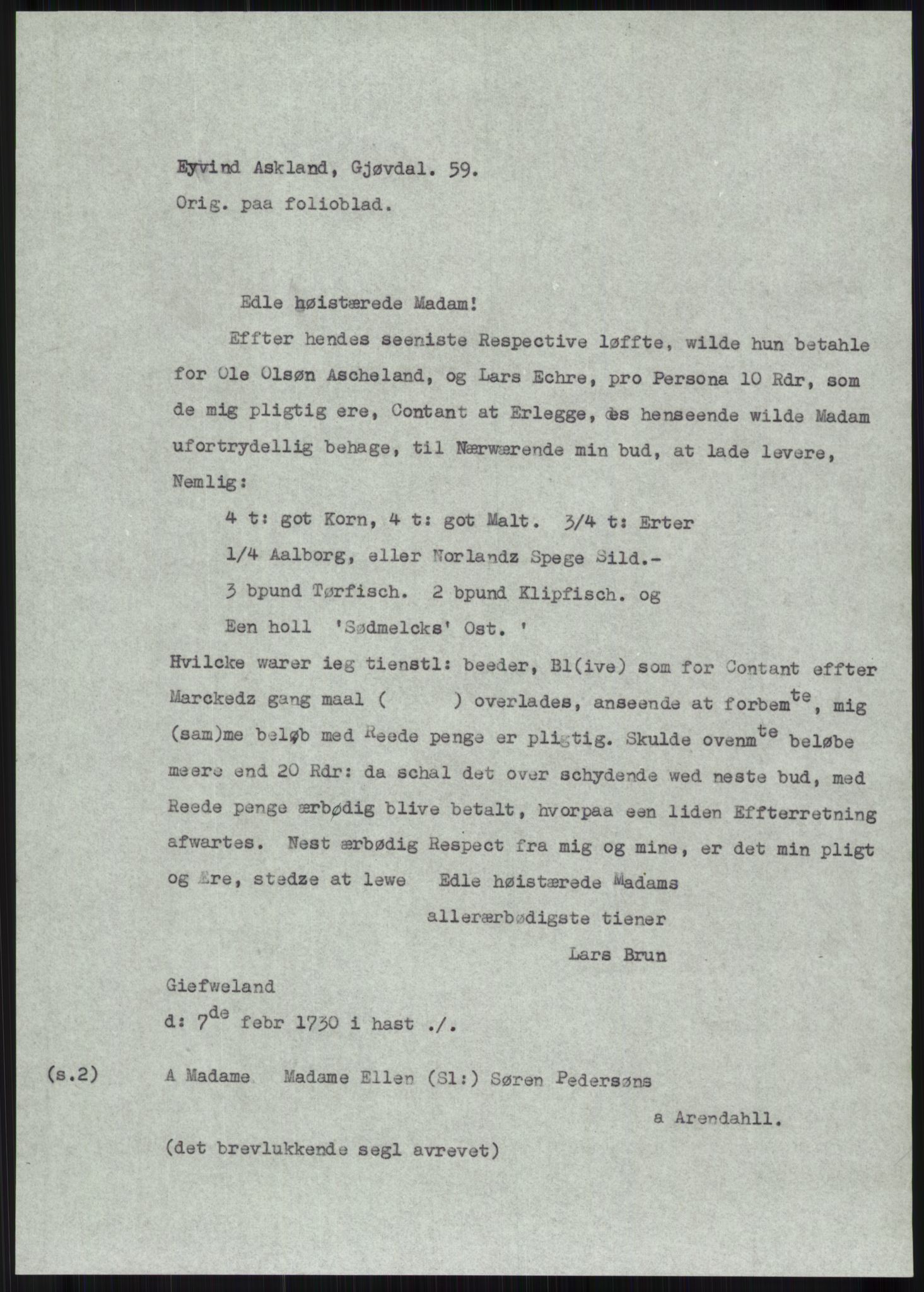 Samlinger til kildeutgivelse, Diplomavskriftsamlingen, AV/RA-EA-4053/H/Ha, p. 315