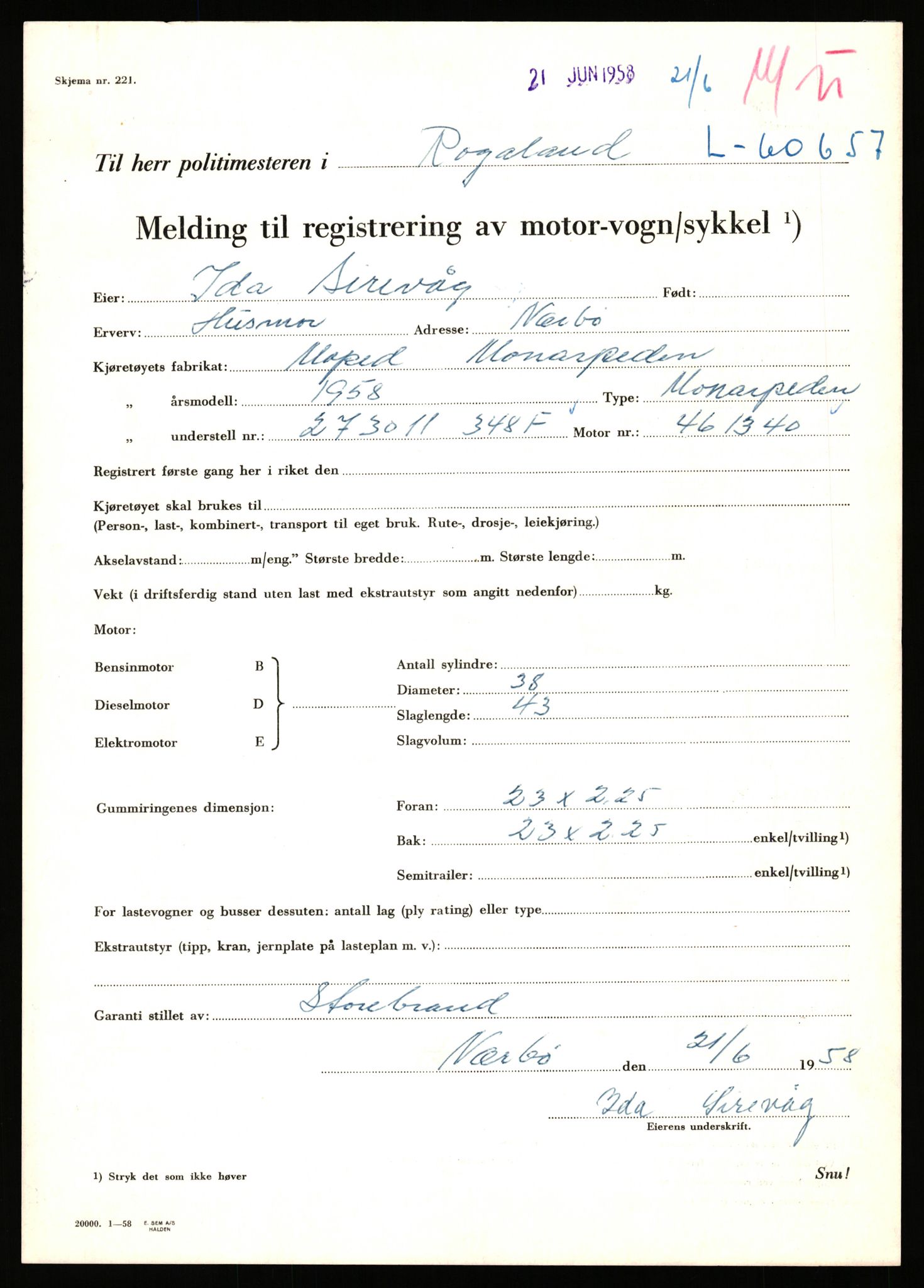 Stavanger trafikkstasjon, AV/SAST-A-101942/0/F/L0059: L-60000 - L-60699, 1930-1971, p. 2029