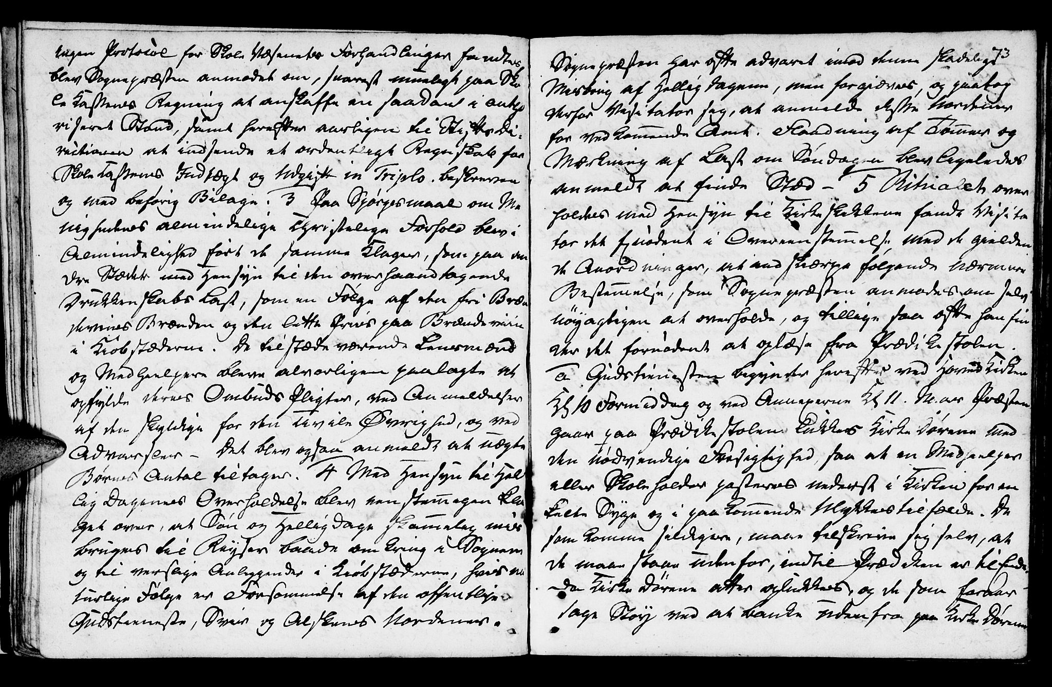 Mandal sokneprestkontor, SAK/1111-0030/F/Fa/Fab/L0001: Parish register (official) no. A 1, 1720-1793, p. 73
