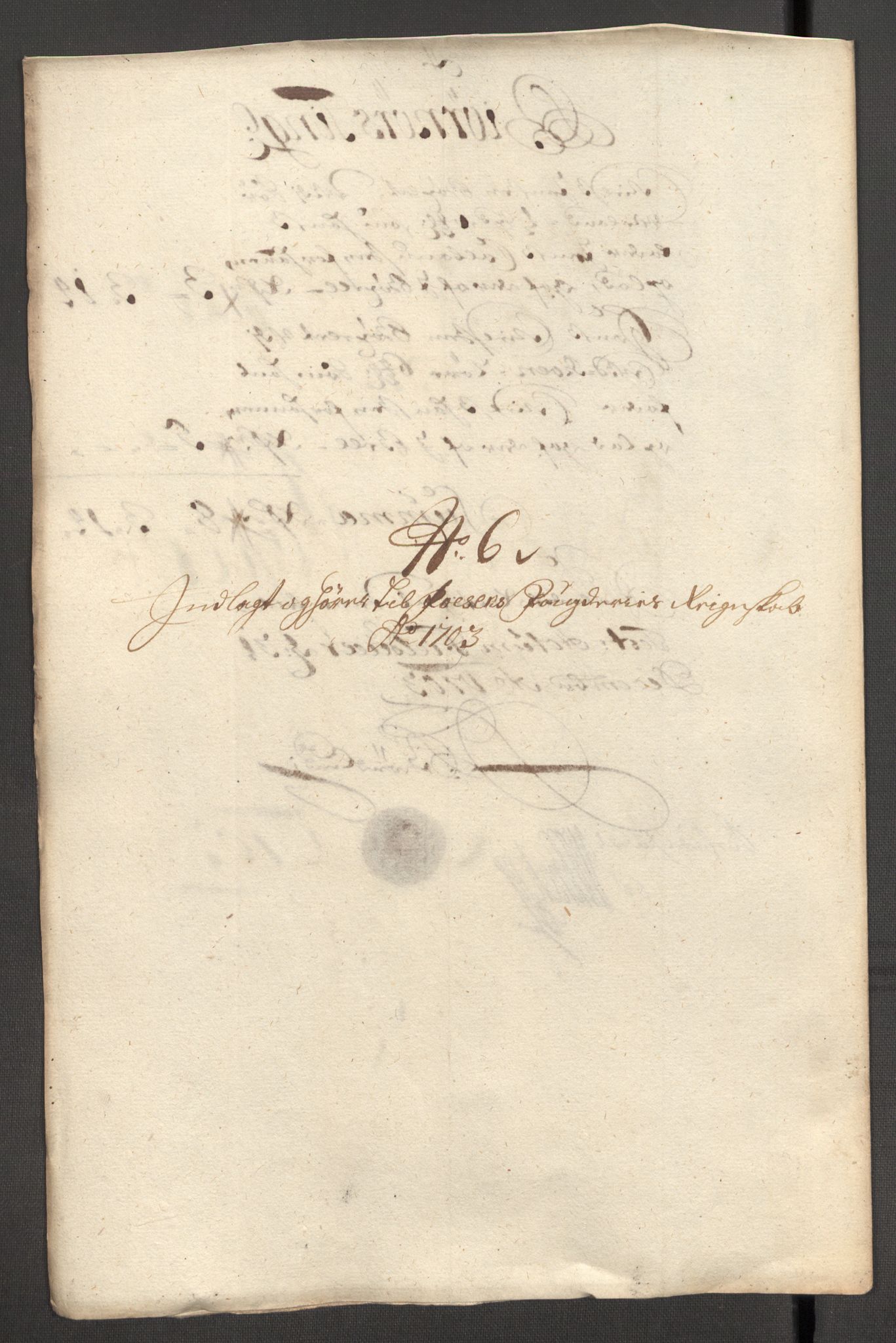 Rentekammeret inntil 1814, Reviderte regnskaper, Fogderegnskap, RA/EA-4092/R57/L3855: Fogderegnskap Fosen, 1702-1703, p. 247