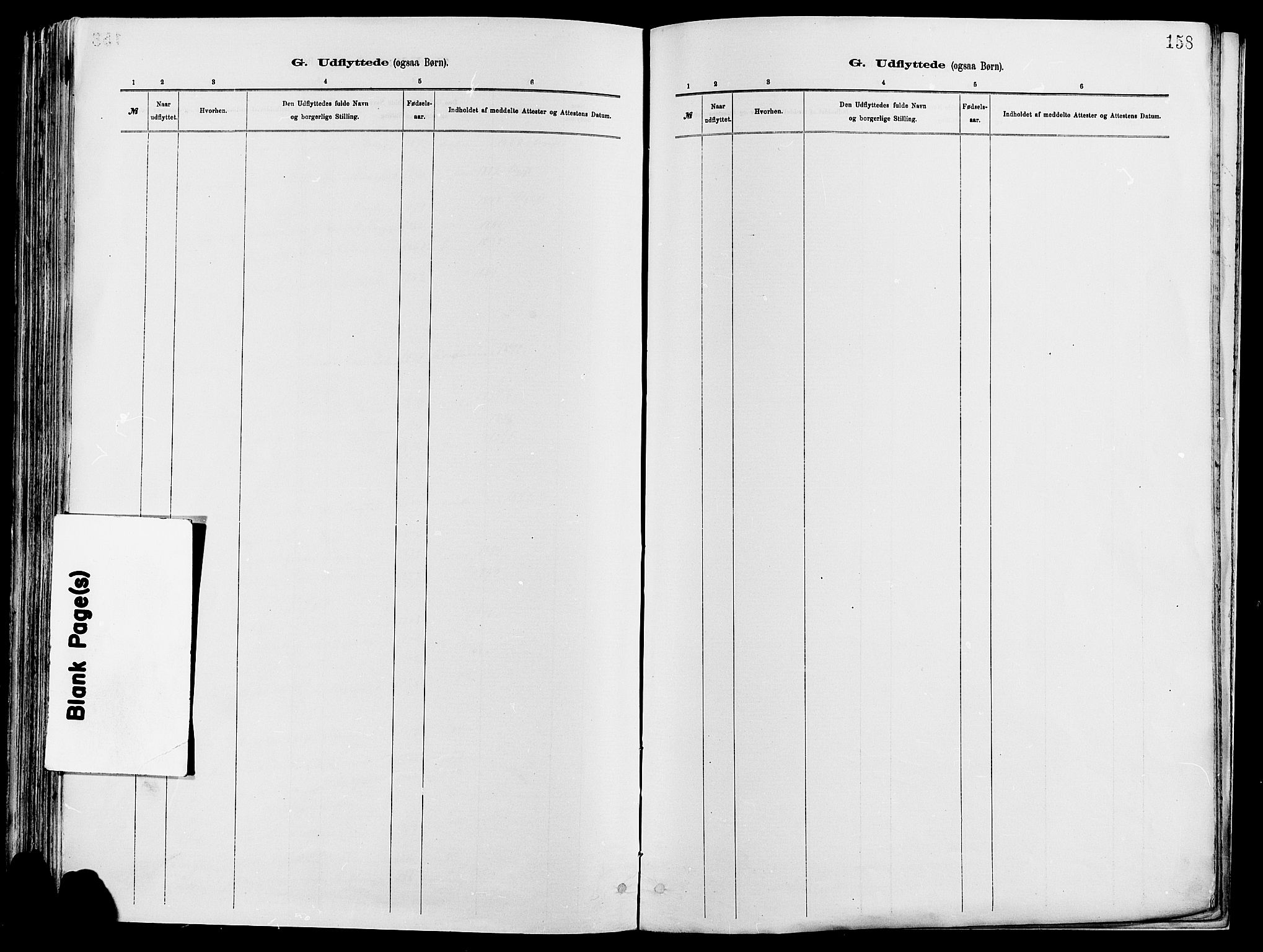 Vågå prestekontor, SAH/PREST-076/H/Ha/Haa/L0008: Parish register (official) no. 8, 1886-1904, p. 158