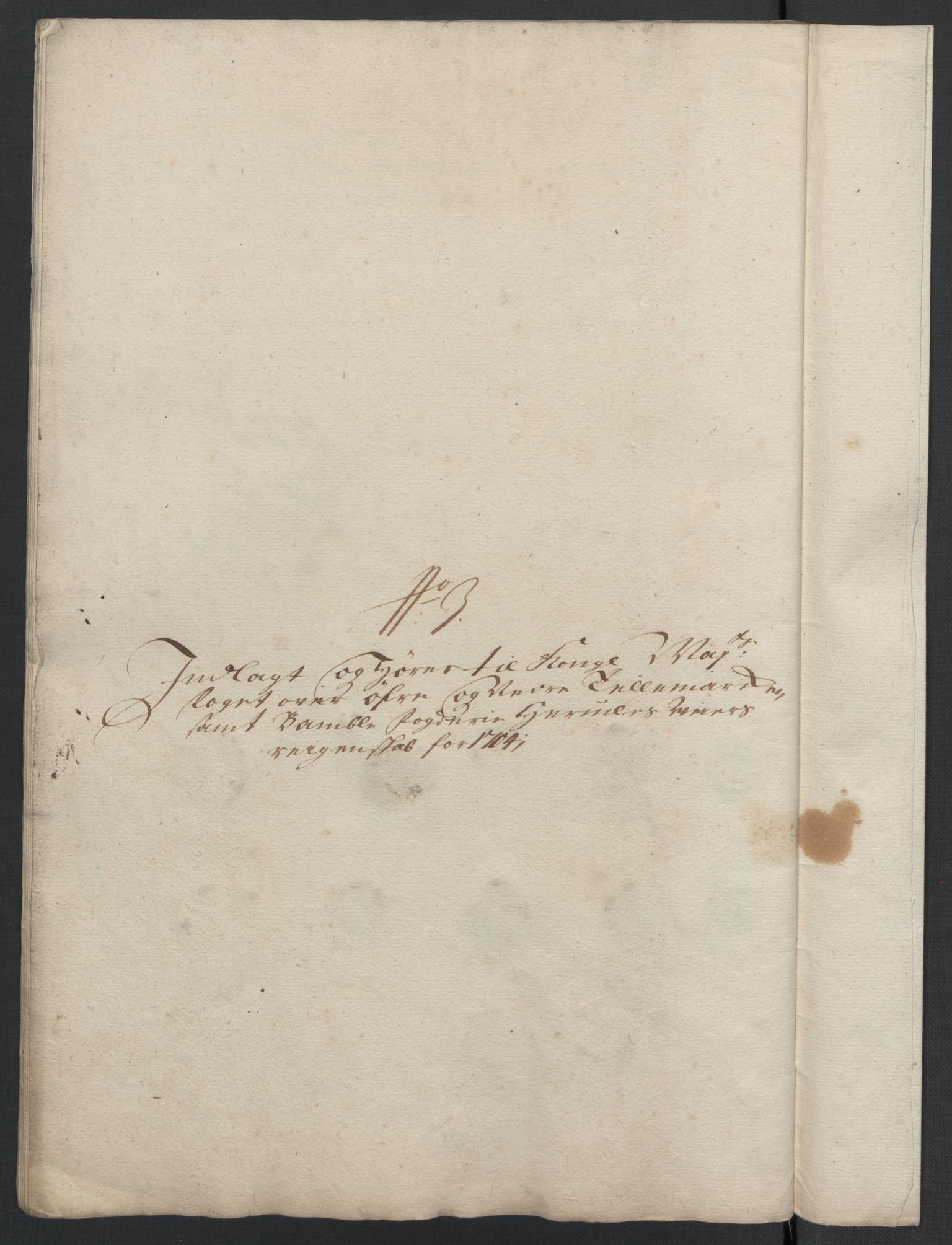 Rentekammeret inntil 1814, Reviderte regnskaper, Fogderegnskap, AV/RA-EA-4092/R36/L2111: Fogderegnskap Øvre og Nedre Telemark og Bamble, 1704, p. 43