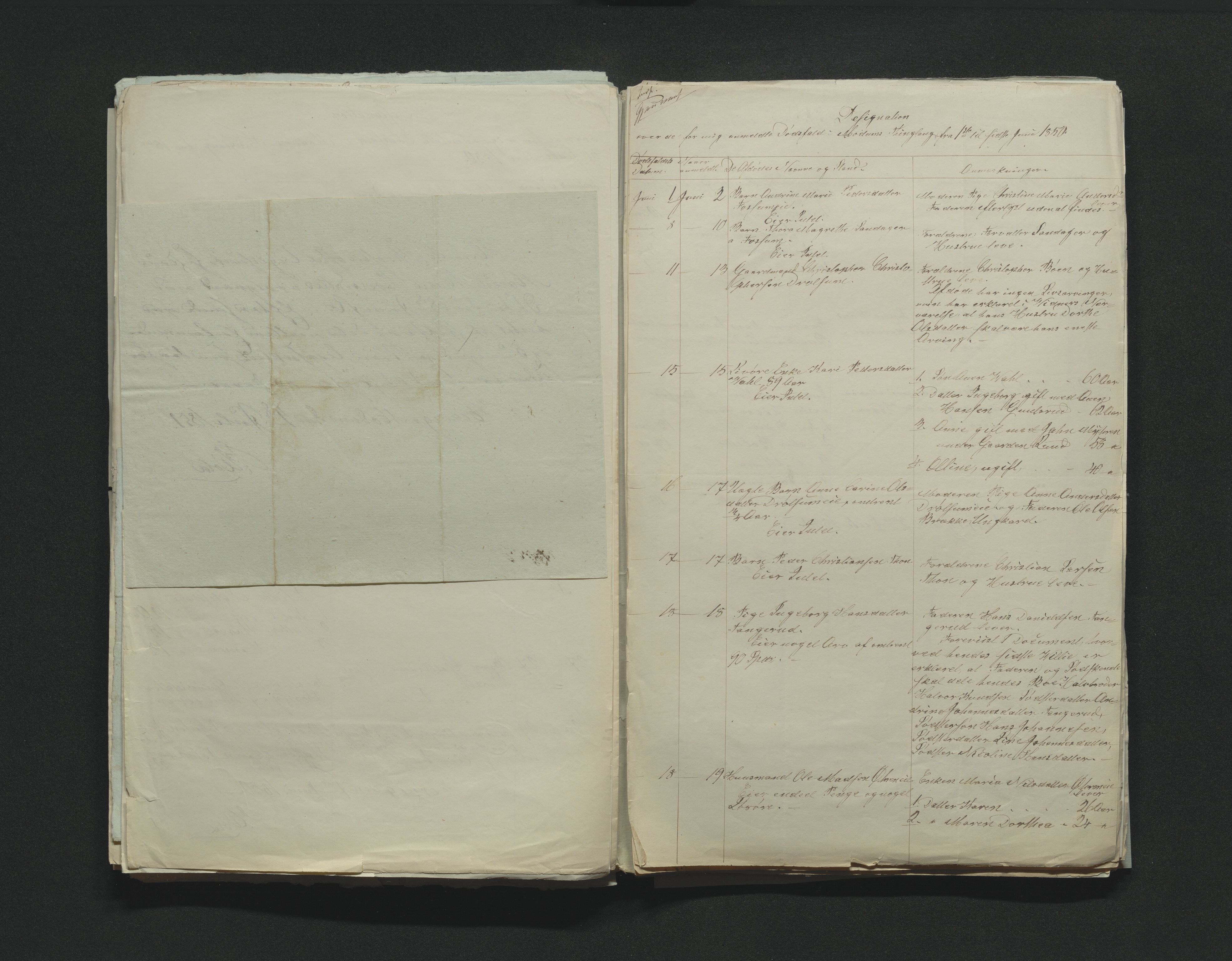 Eiker, Modum og Sigdal sorenskriveri, AV/SAKO-A-123/H/Ha/Hab/L0008: Dødsfallsmeldinger, 1850-1853