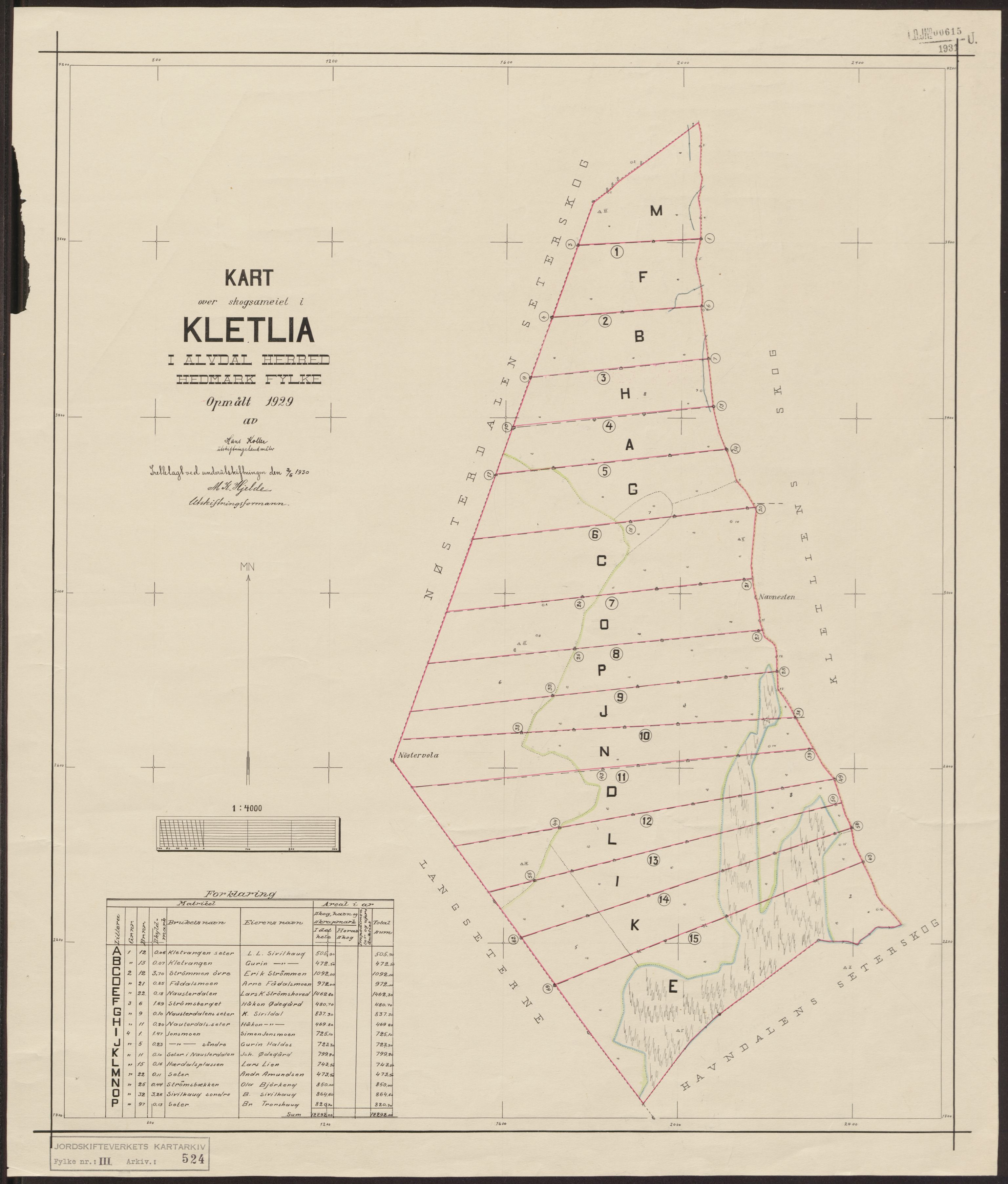 Jordskifteverkets kartarkiv, AV/RA-S-3929/T, 1859-1988, p. 859