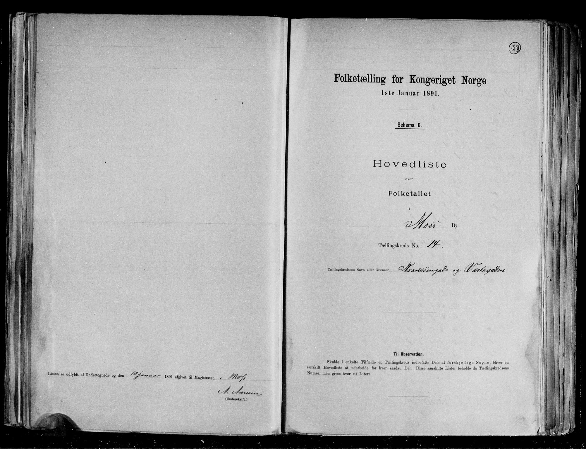 RA, 1891 census for 0104 Moss, 1891, p. 31