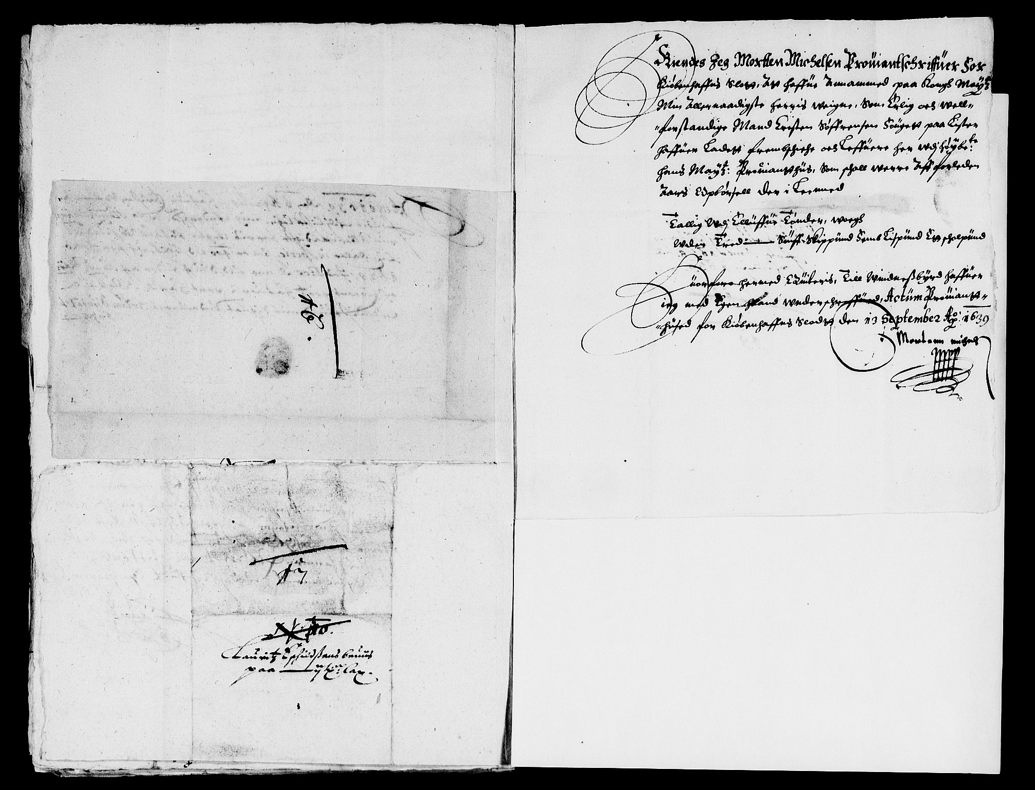 Rentekammeret inntil 1814, Reviderte regnskaper, Lensregnskaper, AV/RA-EA-5023/R/Rb/Rbr/L0011: Lista len, 1636-1639