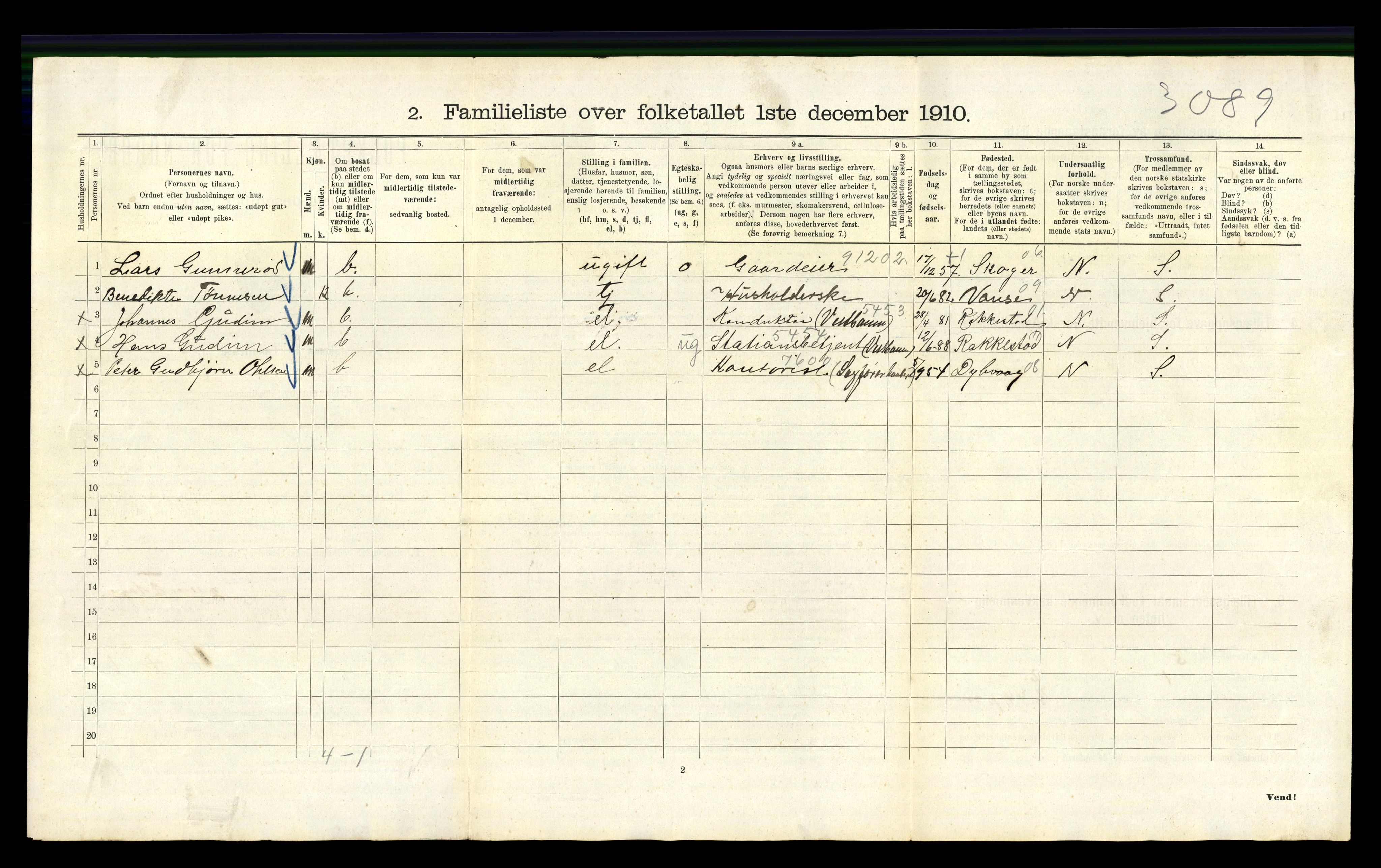 RA, 1910 census for Kristiania, 1910, p. 23824