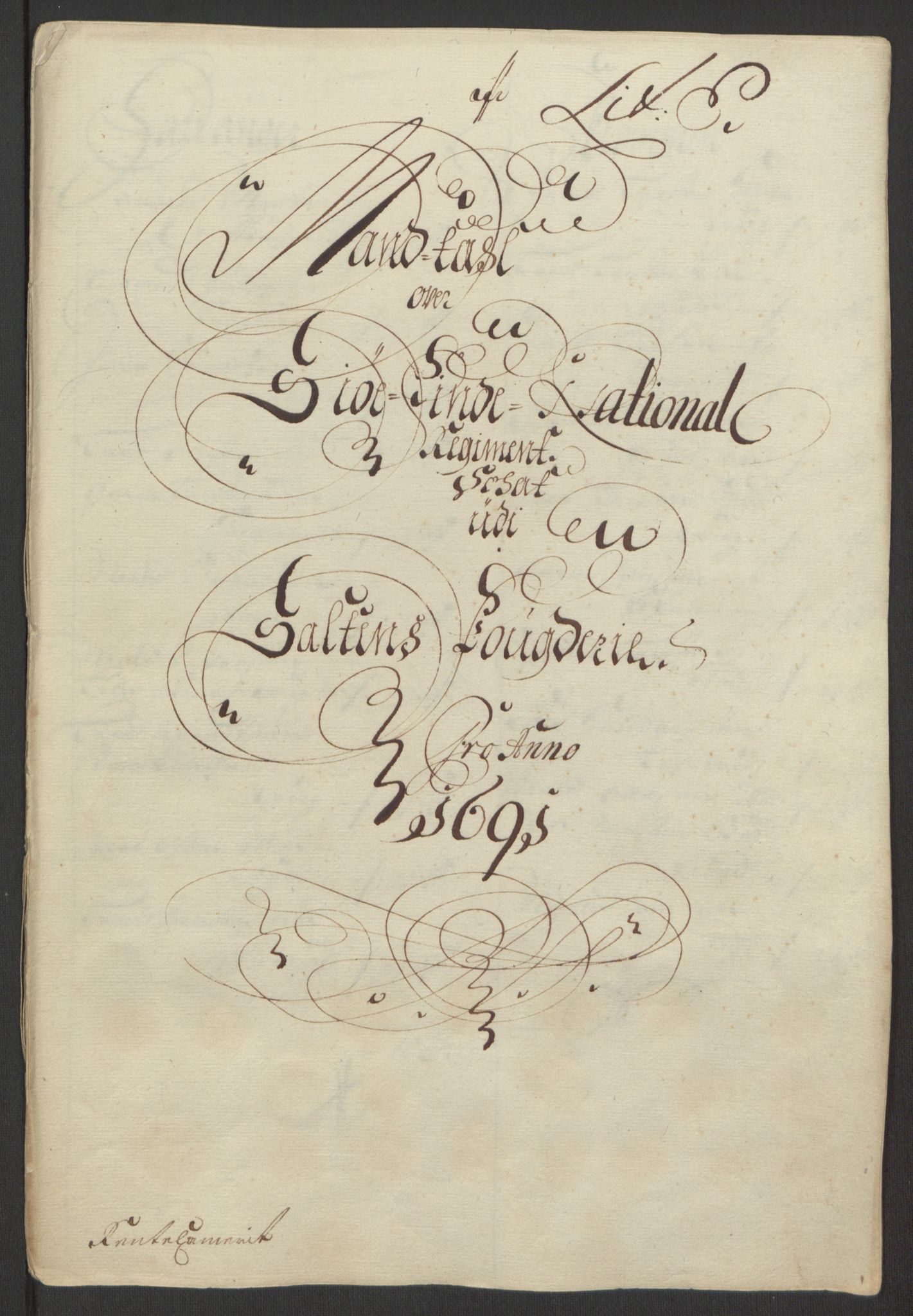 Rentekammeret inntil 1814, Reviderte regnskaper, Fogderegnskap, AV/RA-EA-4092/R66/L4577: Fogderegnskap Salten, 1691-1693, p. 55