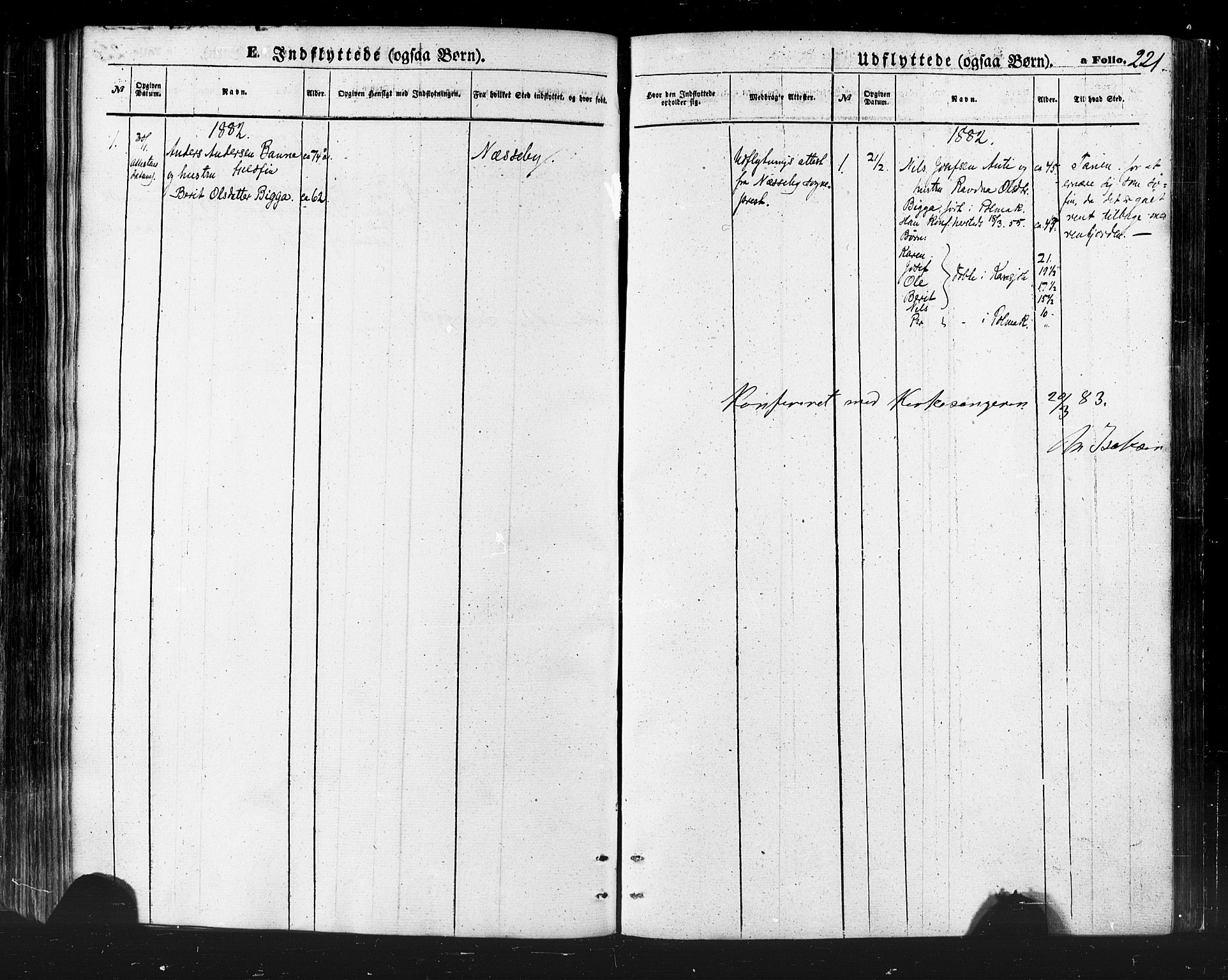 Karasjok sokneprestkontor, SATØ/S-1352/H/Ha/L0001kirke: Parish register (official) no. 1, 1872-1884, p. 221