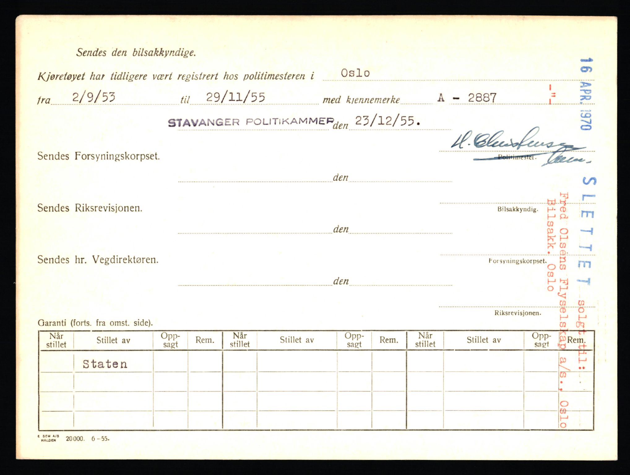 Stavanger trafikkstasjon, AV/SAST-A-101942/0/F/L0012: L-4200 - L-4699, 1930-1971, p. 1058