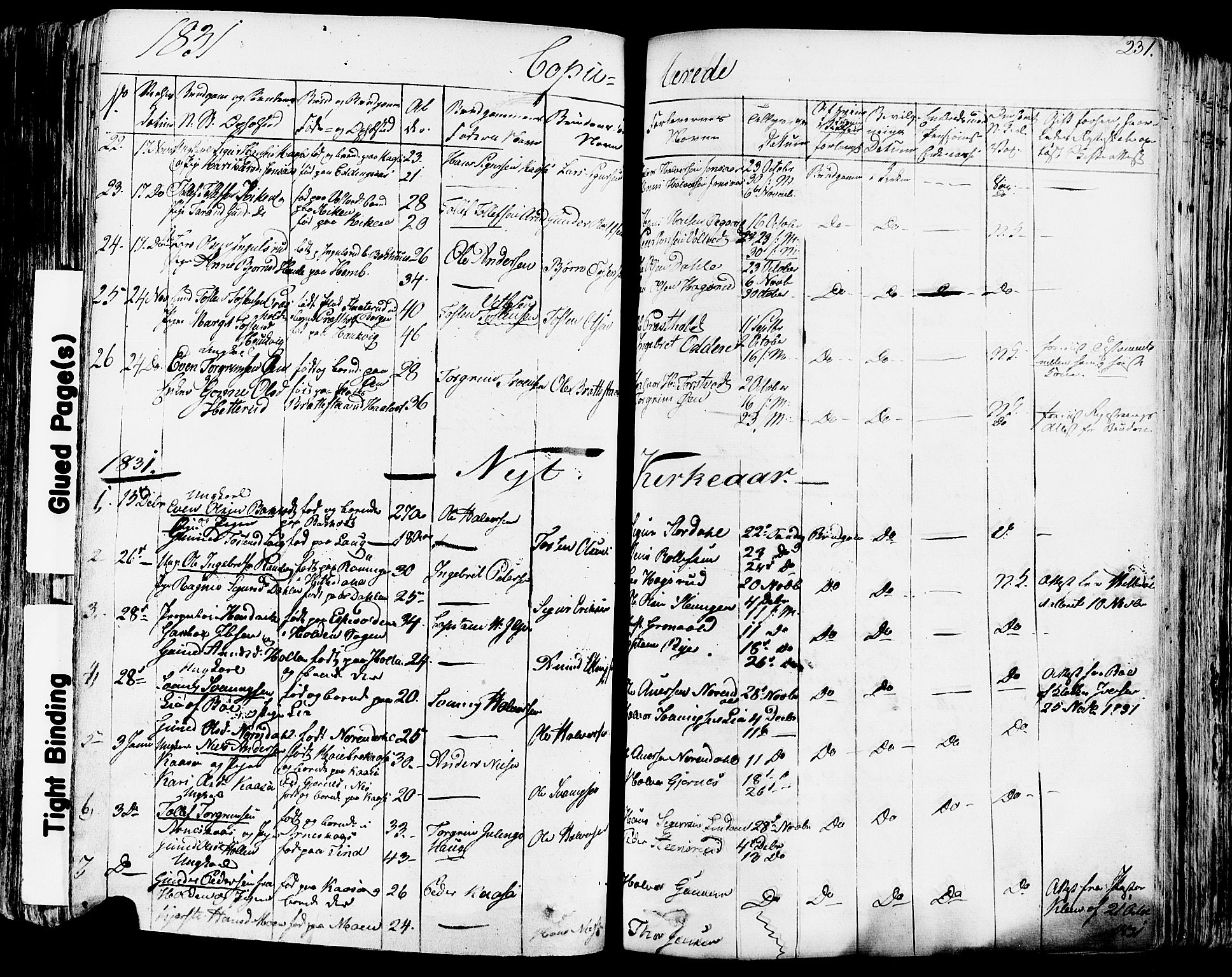 Sauherad kirkebøker, SAKO/A-298/F/Fa/L0006: Parish register (official) no. I 6, 1827-1850, p. 231
