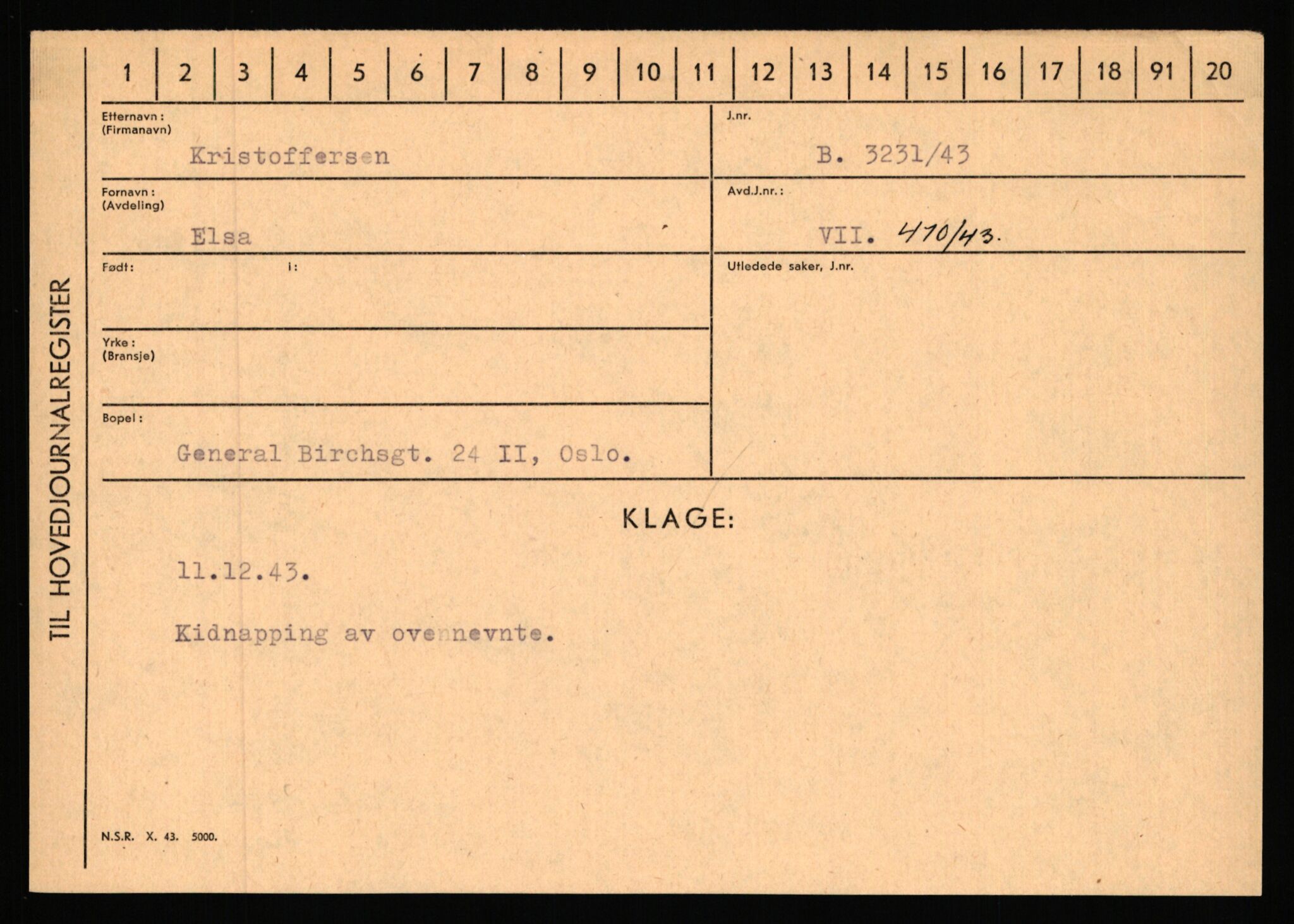 Statspolitiet - Hovedkontoret / Osloavdelingen, AV/RA-S-1329/C/Ca/L0009: Knutsen - Limstrand, 1943-1945, p. 1712