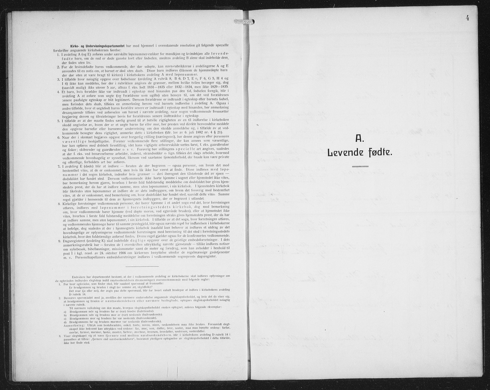 Målselv sokneprestembete, SATØ/S-1311/G/Ga/Gab/L0009klokker: Parish register (copy) no. 9, 1913-1941, p. 4