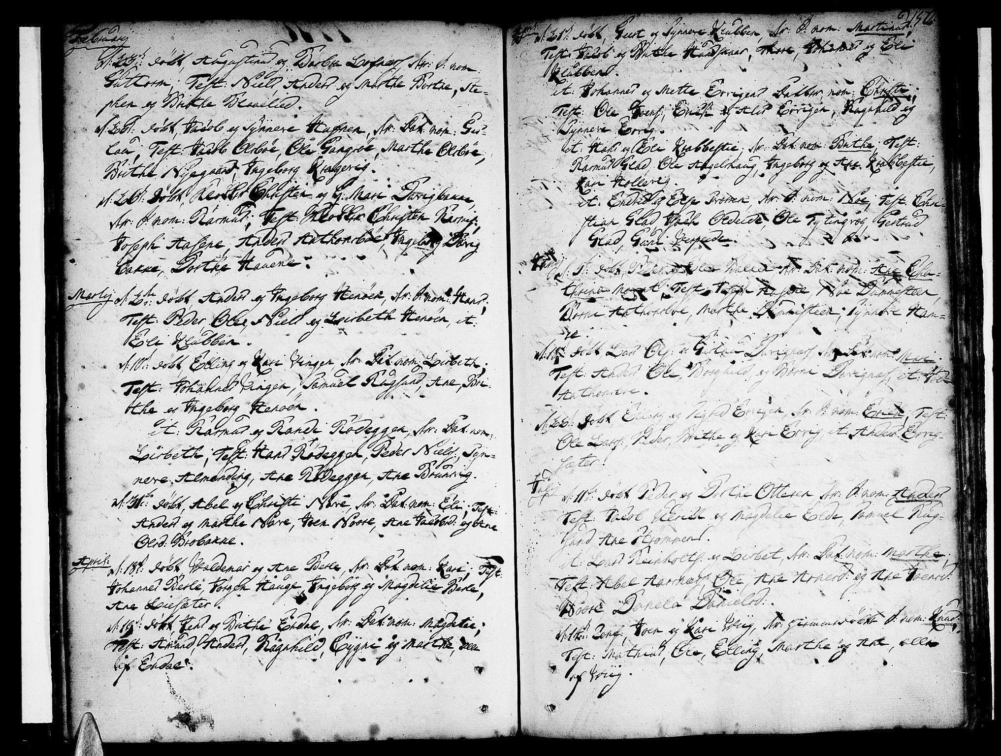 Davik sokneprestembete, SAB/A-79701/H/Haa/Haaa/L0002: Parish register (official) no. A 2, 1742-1816, p. 150