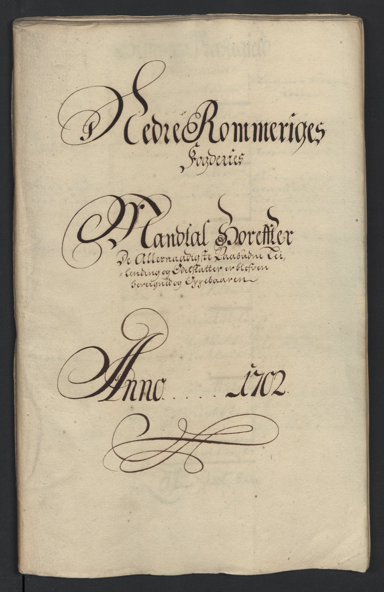 Rentekammeret inntil 1814, Reviderte regnskaper, Fogderegnskap, RA/EA-4092/R11/L0585: Fogderegnskap Nedre Romerike, 1702, p. 73