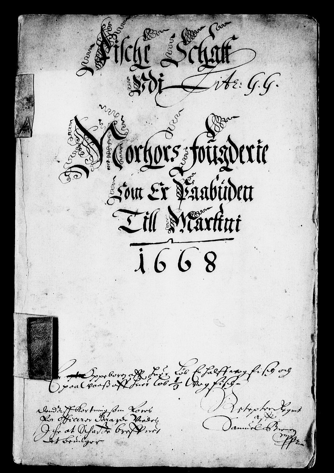Rentekammeret inntil 1814, Reviderte regnskaper, Stiftamtstueregnskaper, Bergen stiftamt, AV/RA-EA-6043/R/Rc/L0029: Bergen stiftamt, 1668-1669