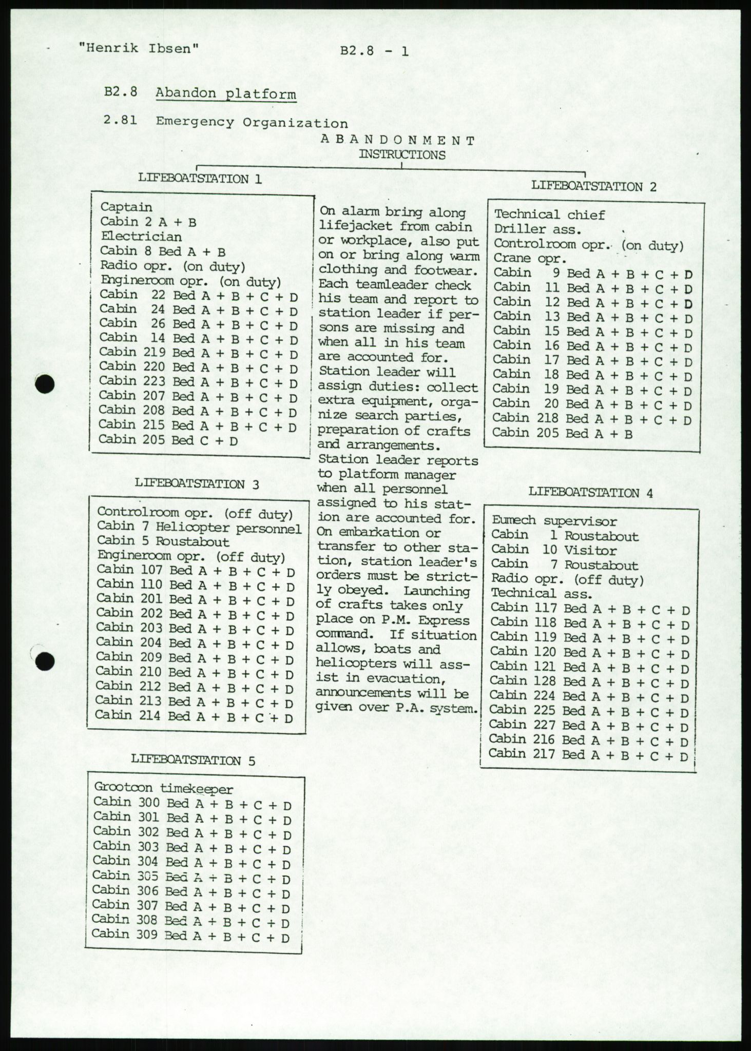 Justisdepartementet, Granskningskommisjonen ved Alexander Kielland-ulykken 27.3.1980, AV/RA-S-1165/D/L0016: O Beredskapsplaner (Doku.liste + O1-O3 av 3), 1980-1981, p. 376