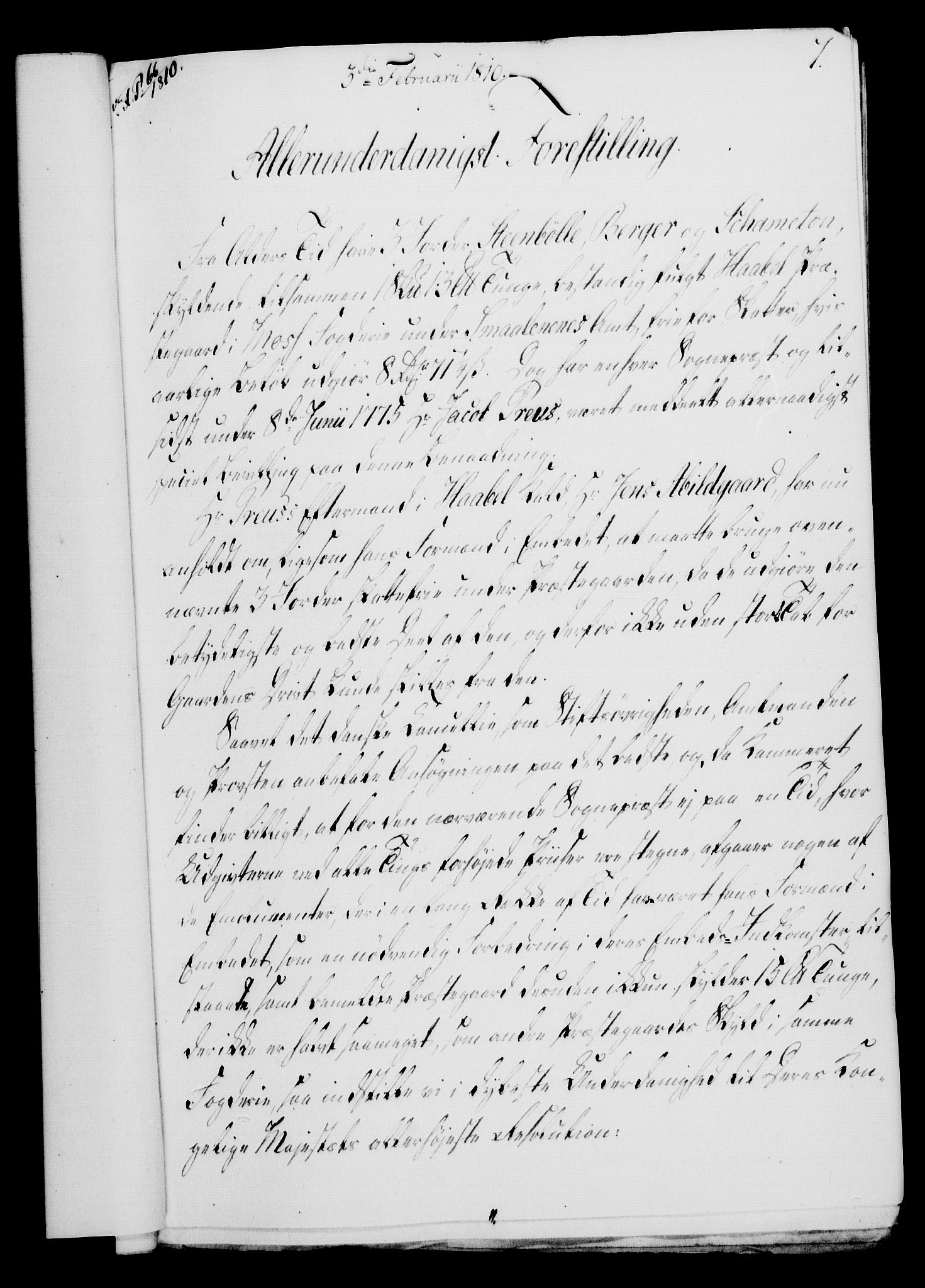 Rentekammeret, Kammerkanselliet, RA/EA-3111/G/Gf/Gfa/L0092: Norsk relasjons- og resolusjonsprotokoll (merket RK 52.92), 1810, p. 41