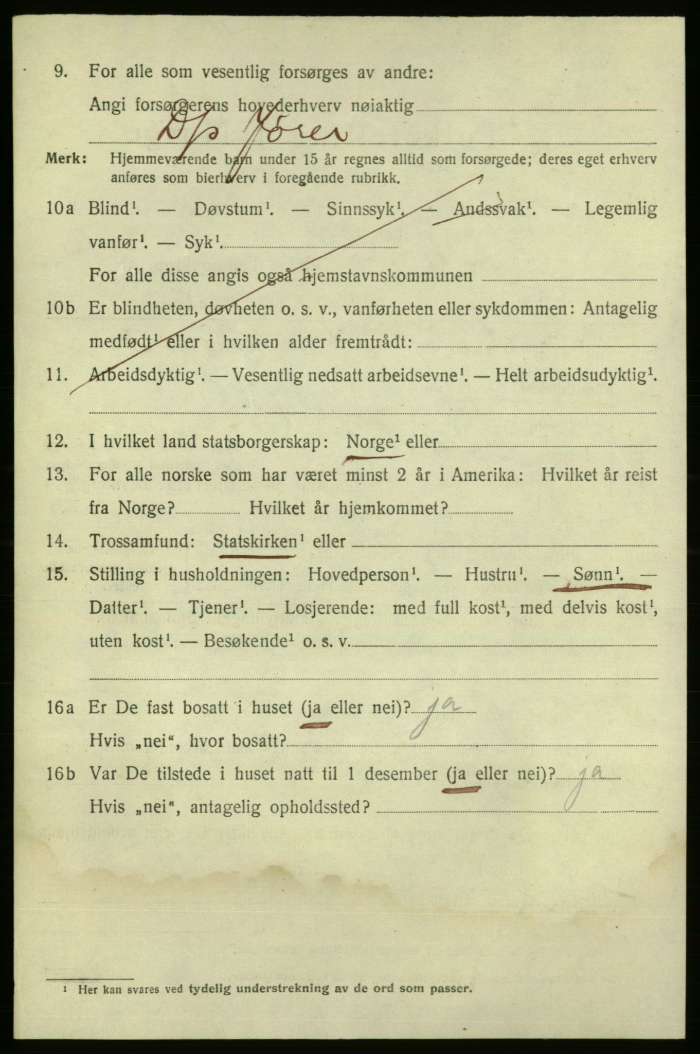 SAO, 1920 census for Fredrikshald, 1920, p. 22276