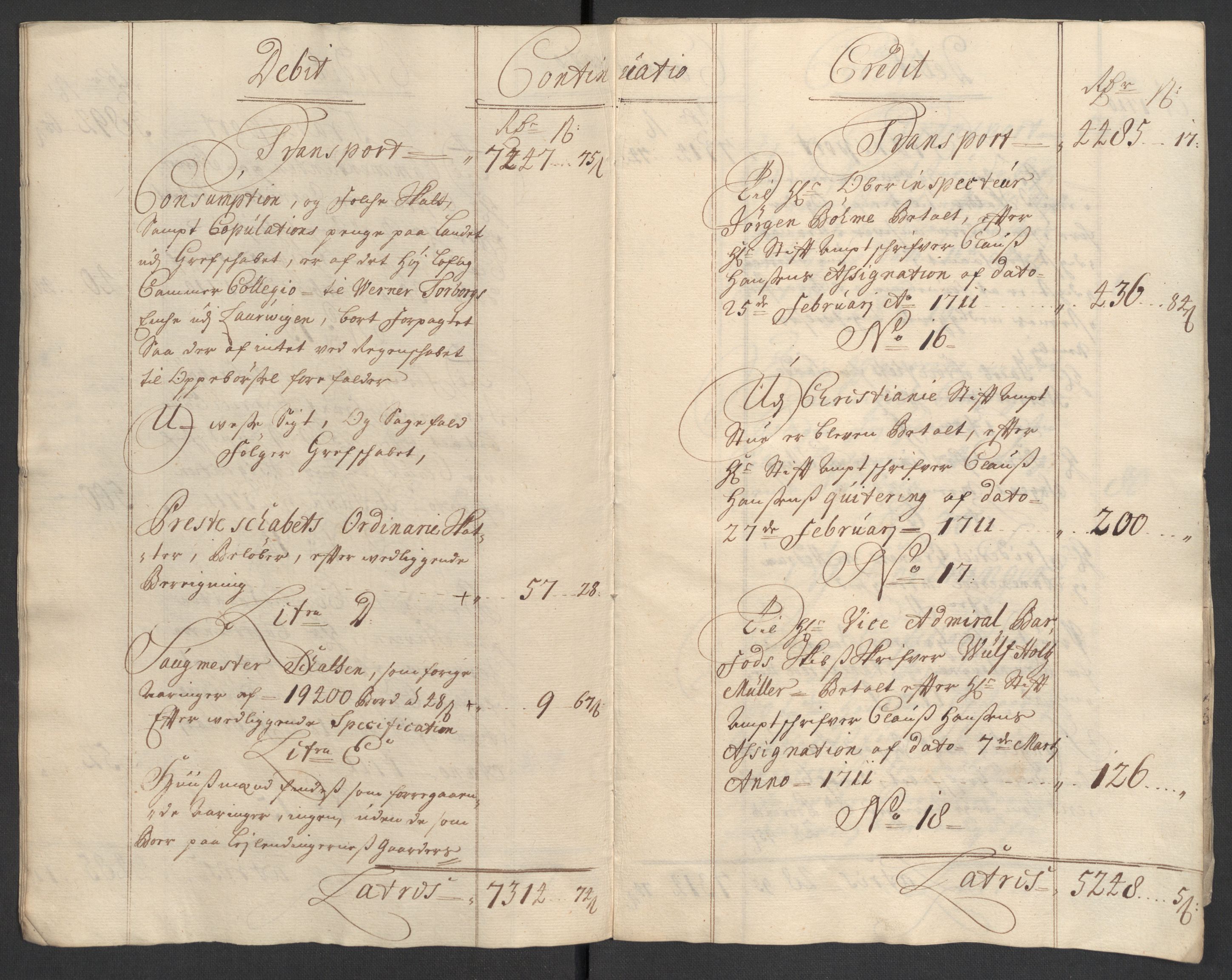 Rentekammeret inntil 1814, Reviderte regnskaper, Fogderegnskap, AV/RA-EA-4092/R33/L1981: Fogderegnskap Larvik grevskap, 1709-1710, p. 248