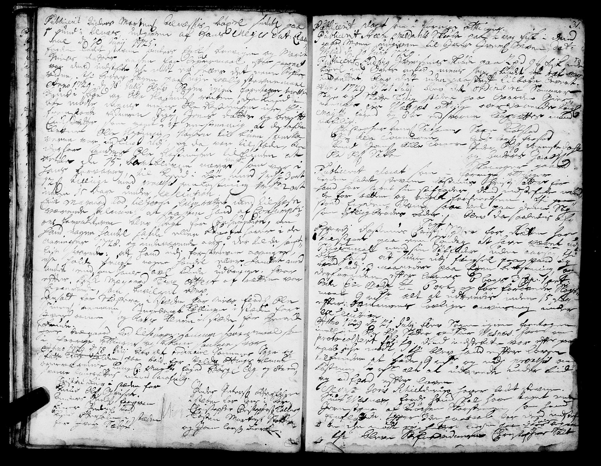 Romsdal sorenskriveri, SAT/A-4149/1/1/1A/L0010: Tingbok, 1728-1732, p. 31