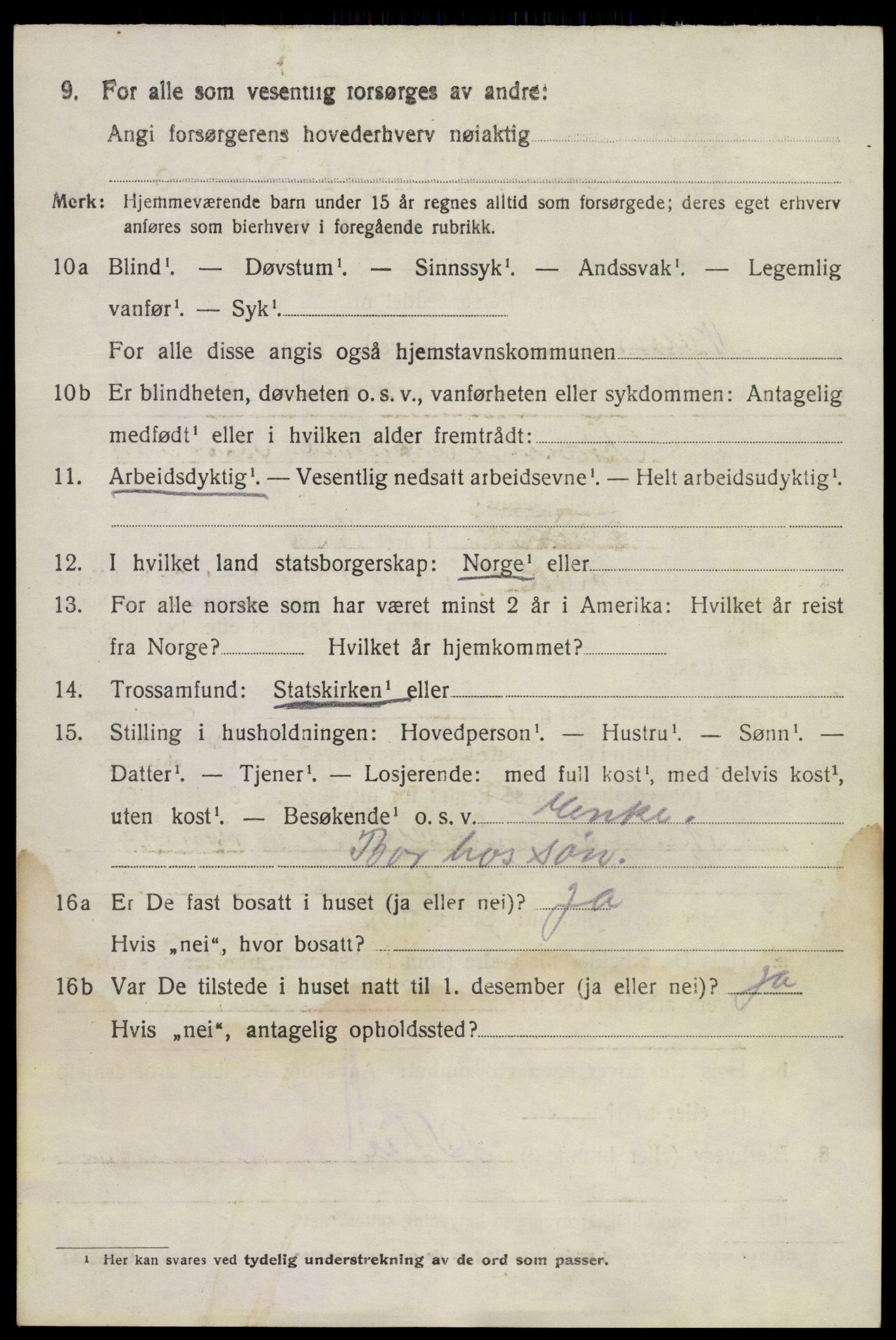 SAKO, 1920 census for Brunlanes, 1920, p. 6762