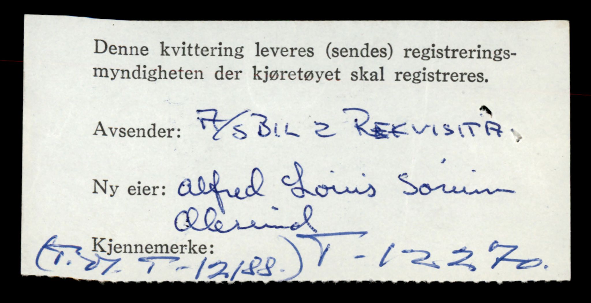 Møre og Romsdal vegkontor - Ålesund trafikkstasjon, AV/SAT-A-4099/F/Fe/L0032: Registreringskort for kjøretøy T 11997 - T 12149, 1927-1998, p. 3600