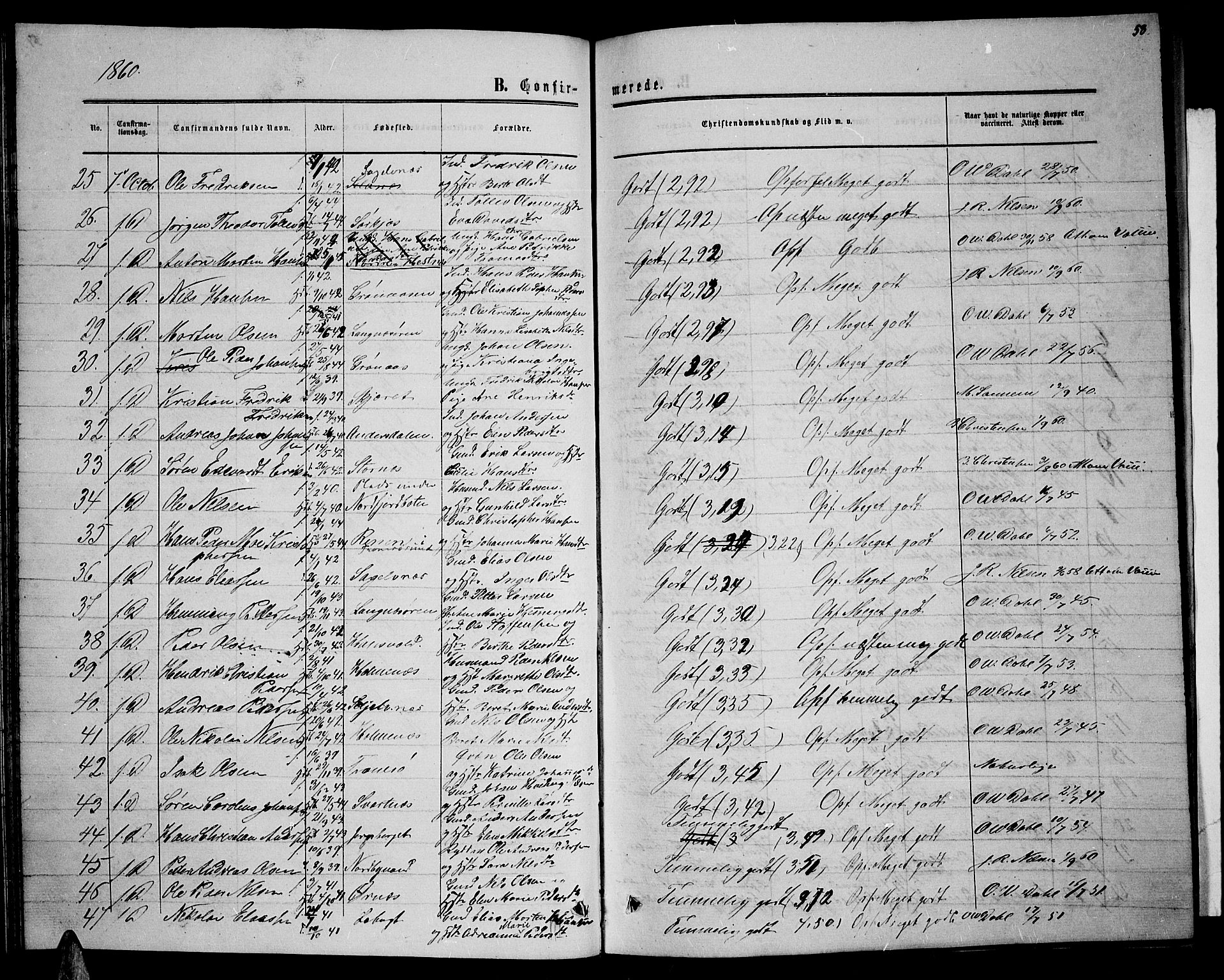 Balsfjord sokneprestembete, SATØ/S-1303/G/Ga/L0005klokker: Parish register (copy) no. 5, 1856-1862, p. 58