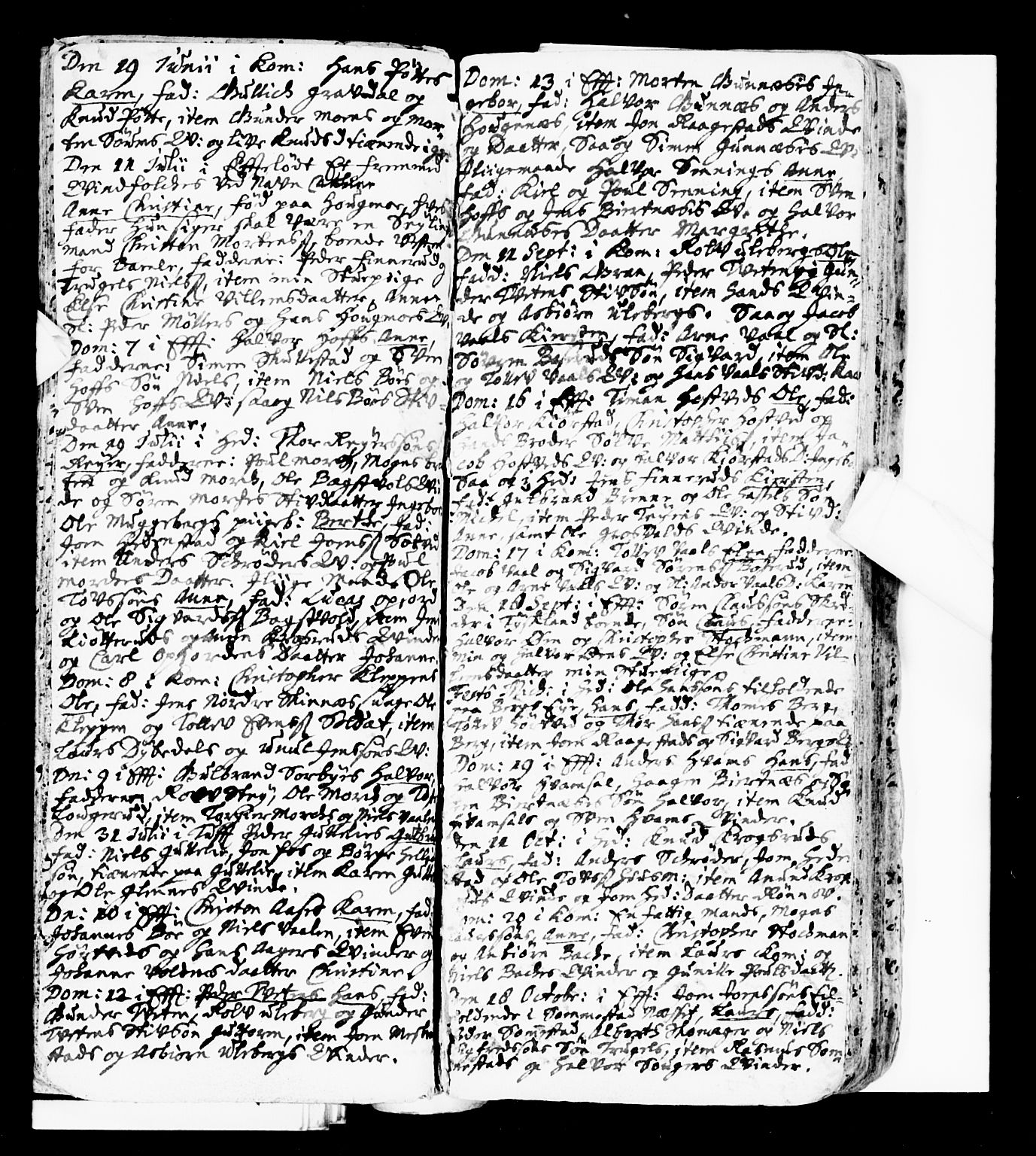 Sandsvær kirkebøker, AV/SAKO-A-244/F/Fa/L0001: Parish register (official) no. I 1, 1665-1725, p. 61