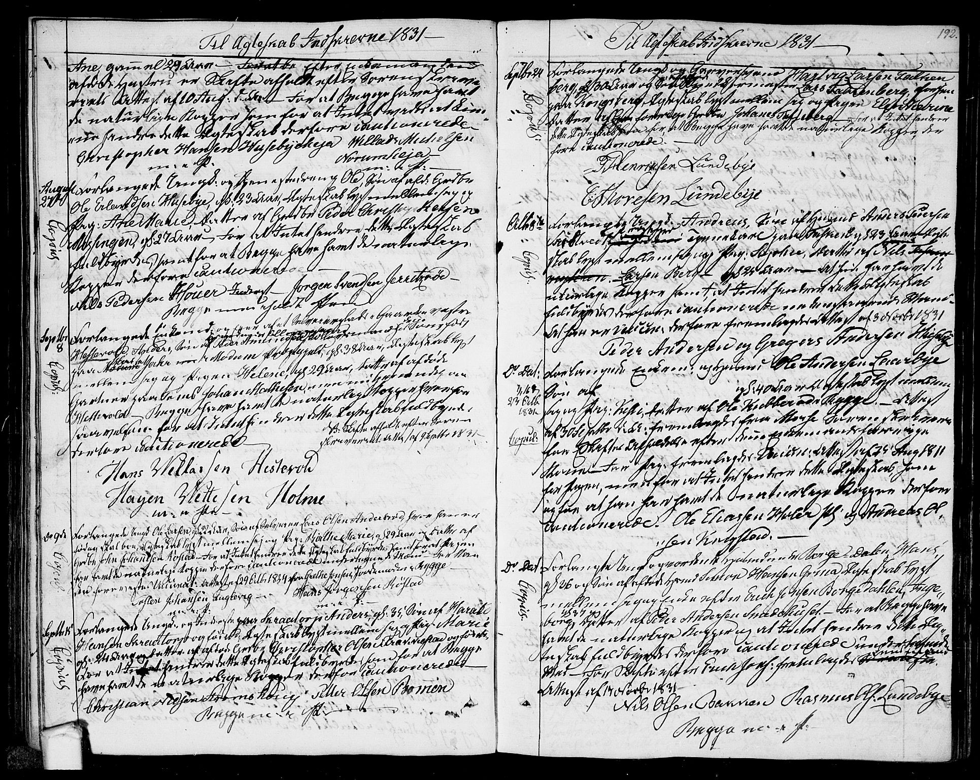 Råde prestekontor kirkebøker, SAO/A-2009/F/Fa/L0003: Parish register (official) no. 3, 1806-1814, p. 192