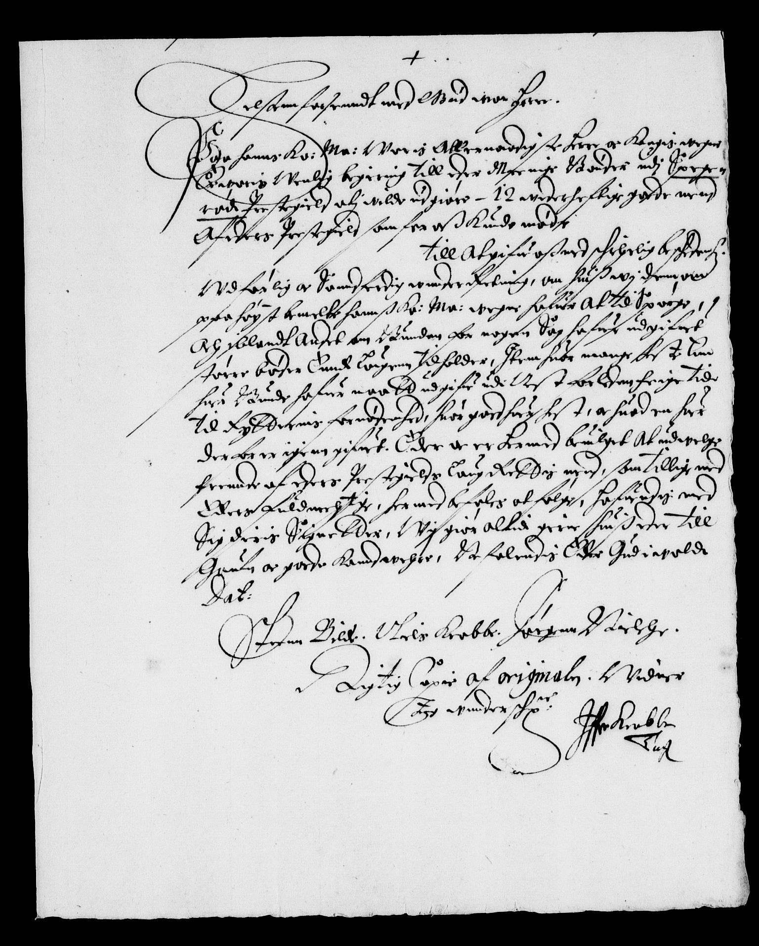 Danske Kanselli, Skapsaker, AV/RA-EA-4061/F/L0009: Skap 8, pakke 150B, litra A-AA, 1644-1651, p. 45