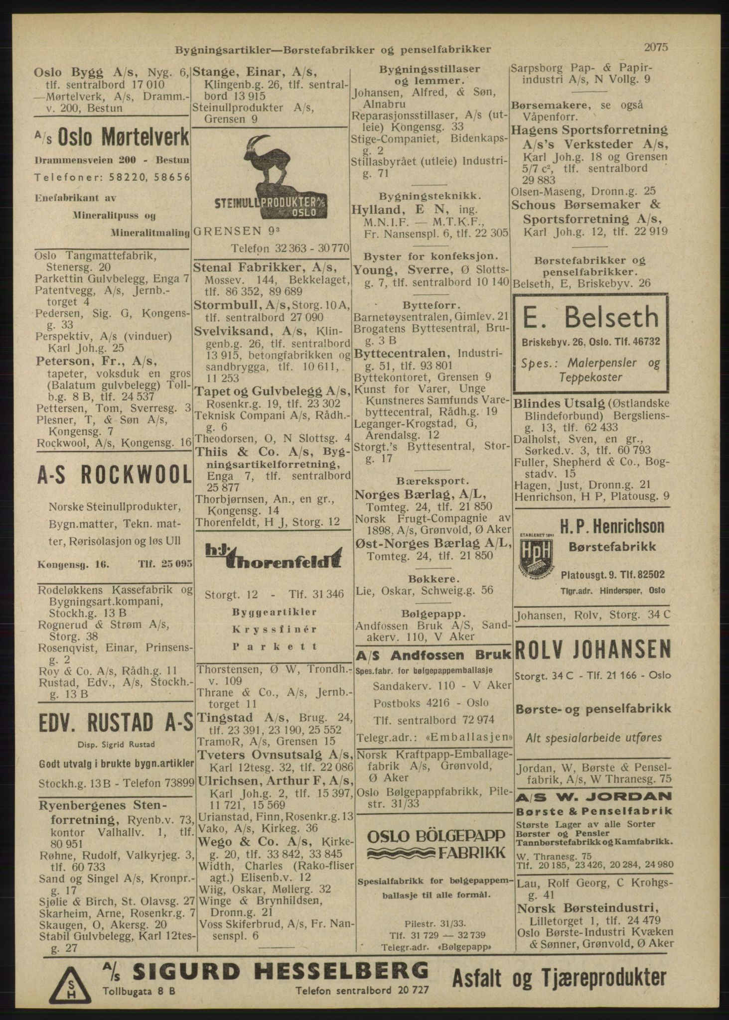 Kristiania/Oslo adressebok, PUBL/-, 1946, p. 2075