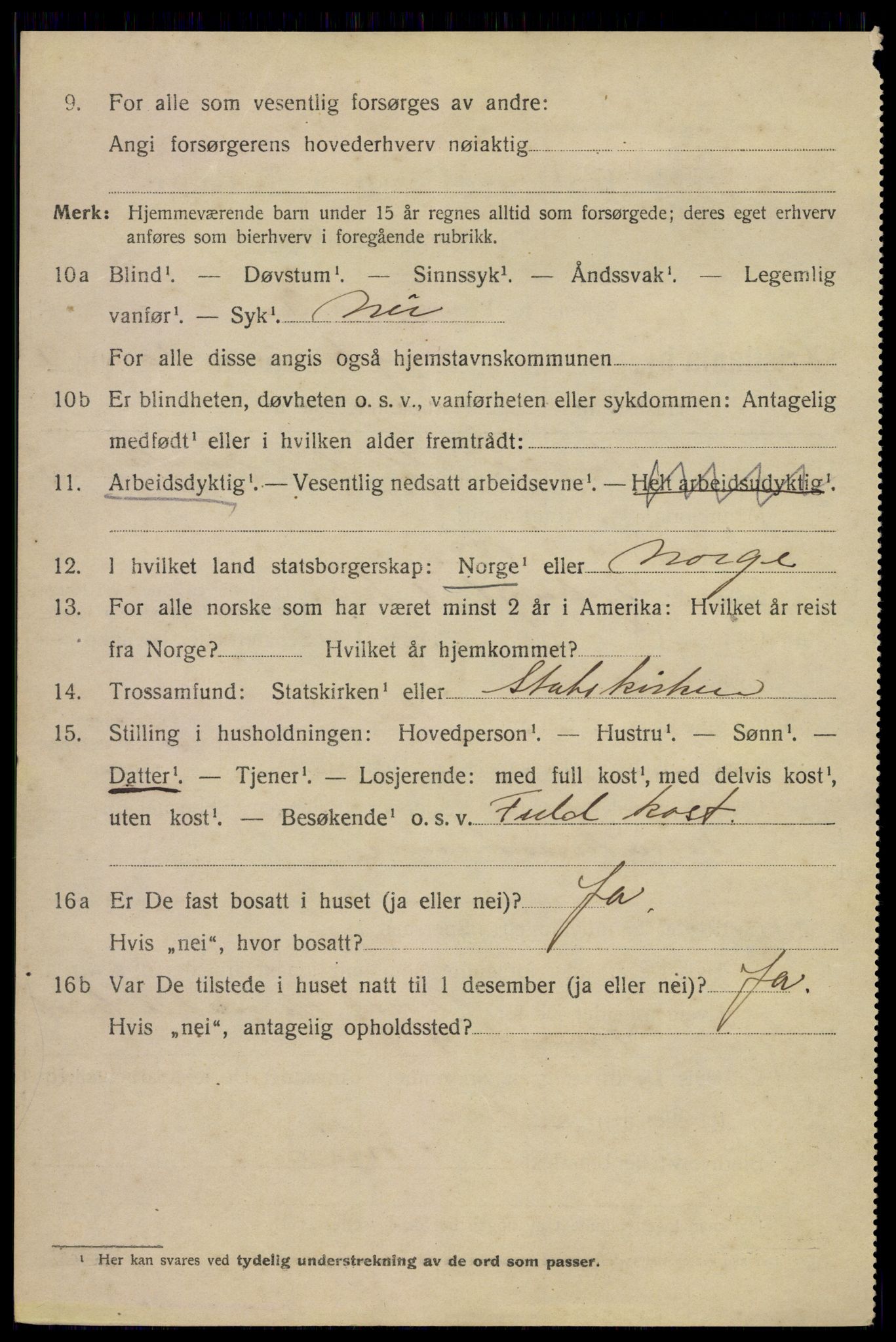 SAO, 1920 census for Kristiania, 1920, p. 641060