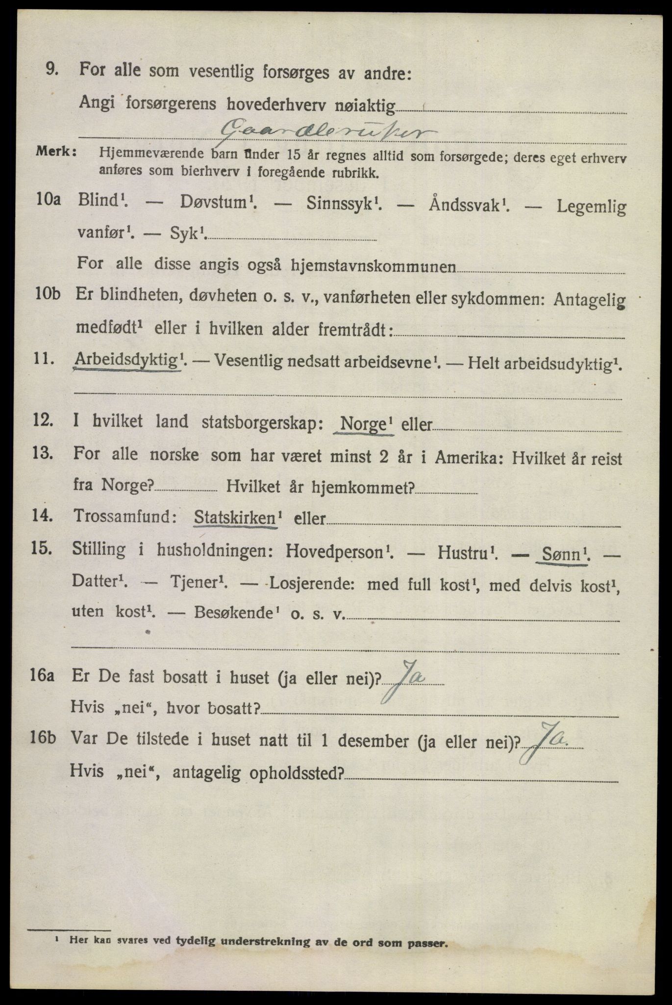 SAKO, 1920 census for Norderhov, 1920, p. 5275