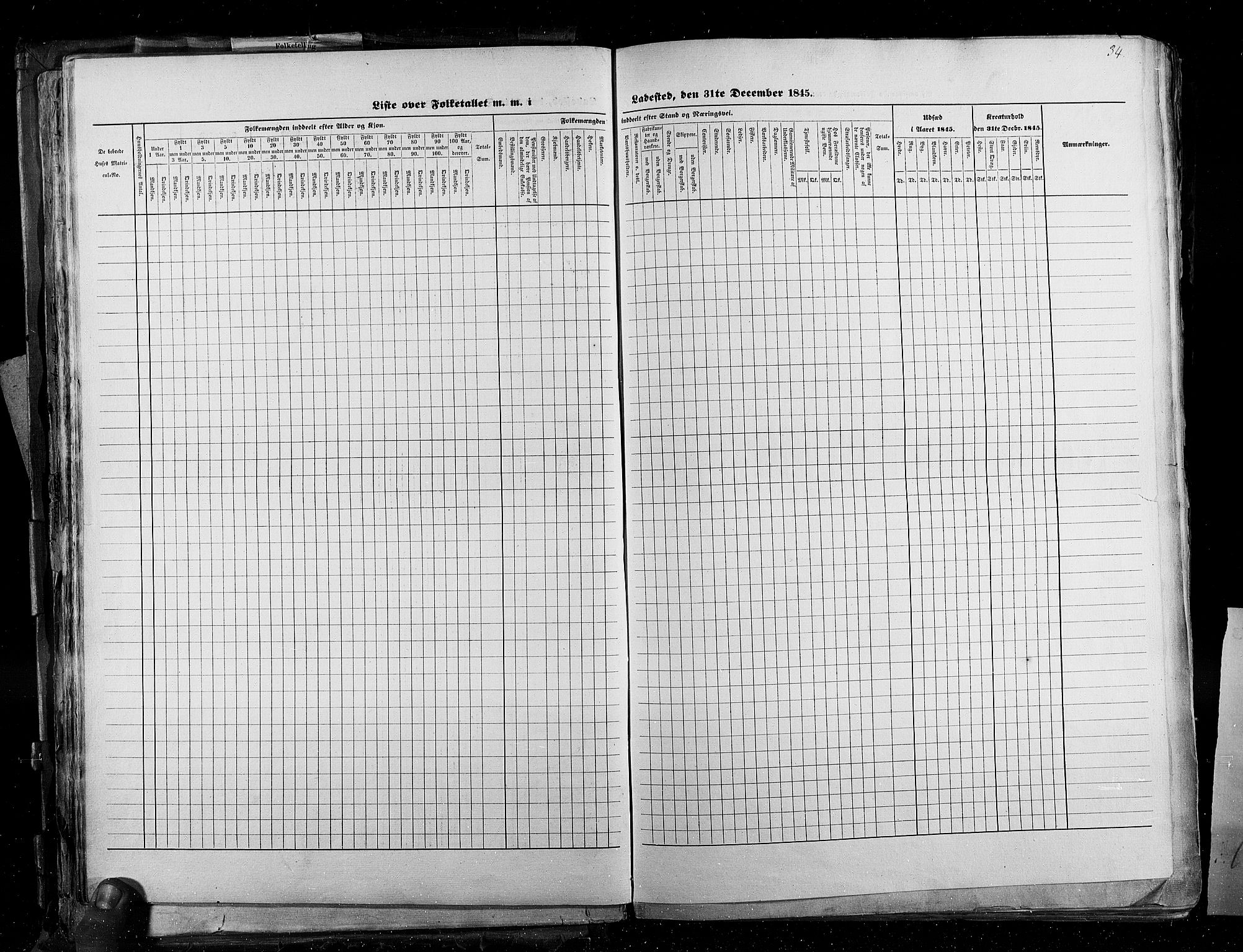 RA, Census 1845, vol. 2: Smålenenes amt og Akershus amt, 1845, p. 34