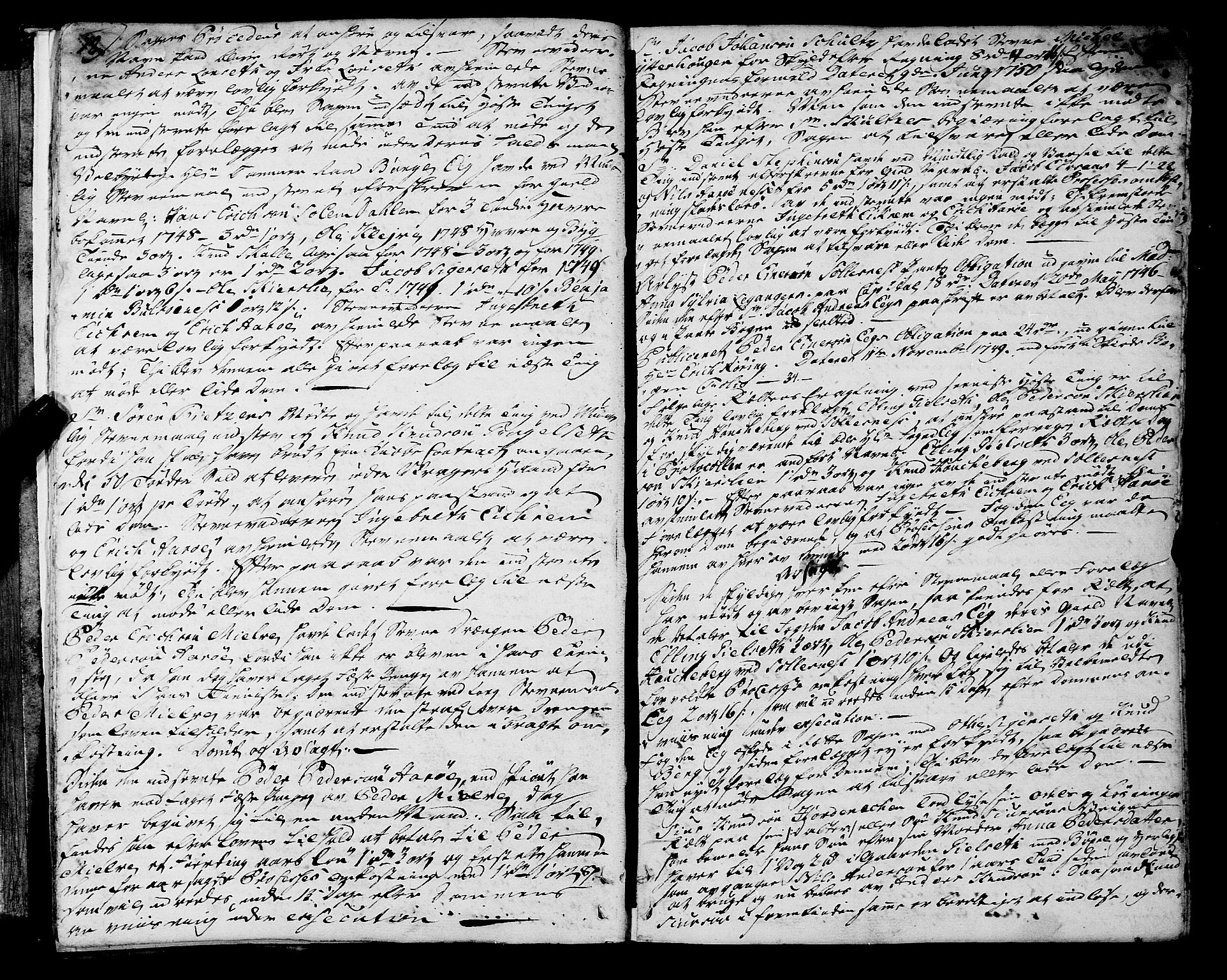 Romsdal sorenskriveri, SAT/A-4149/1/1/1A/L0013: Tingbok, 1749-1757, p. 18-19