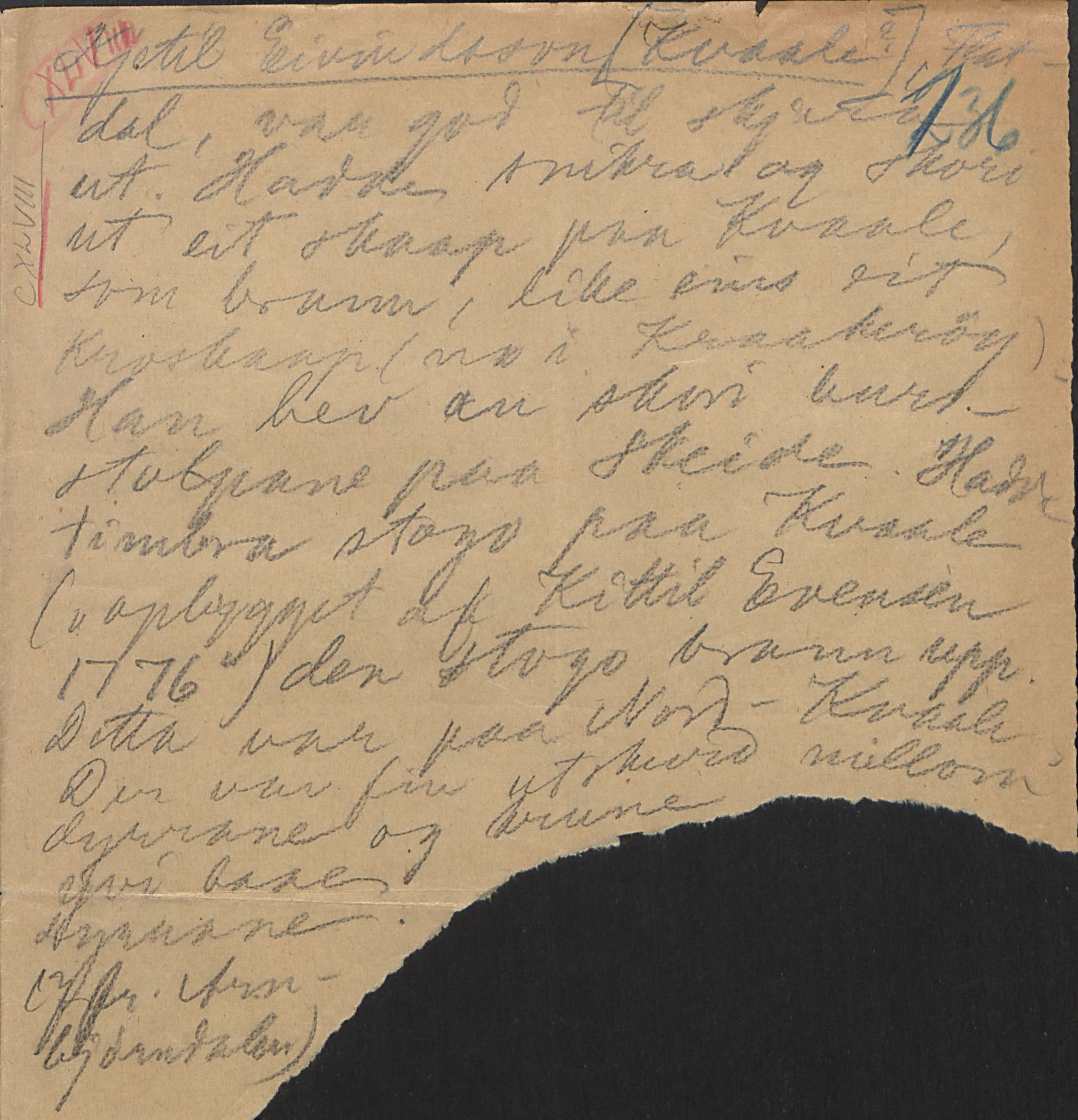 Rikard Berge, TEMU/TGM-A-1003/F/L0004/0045: 101-159 / 148 Folkekunst o.a. Ein smed. Smelluppen. byrsesmed - godt skot., 1910-1950, p. 136